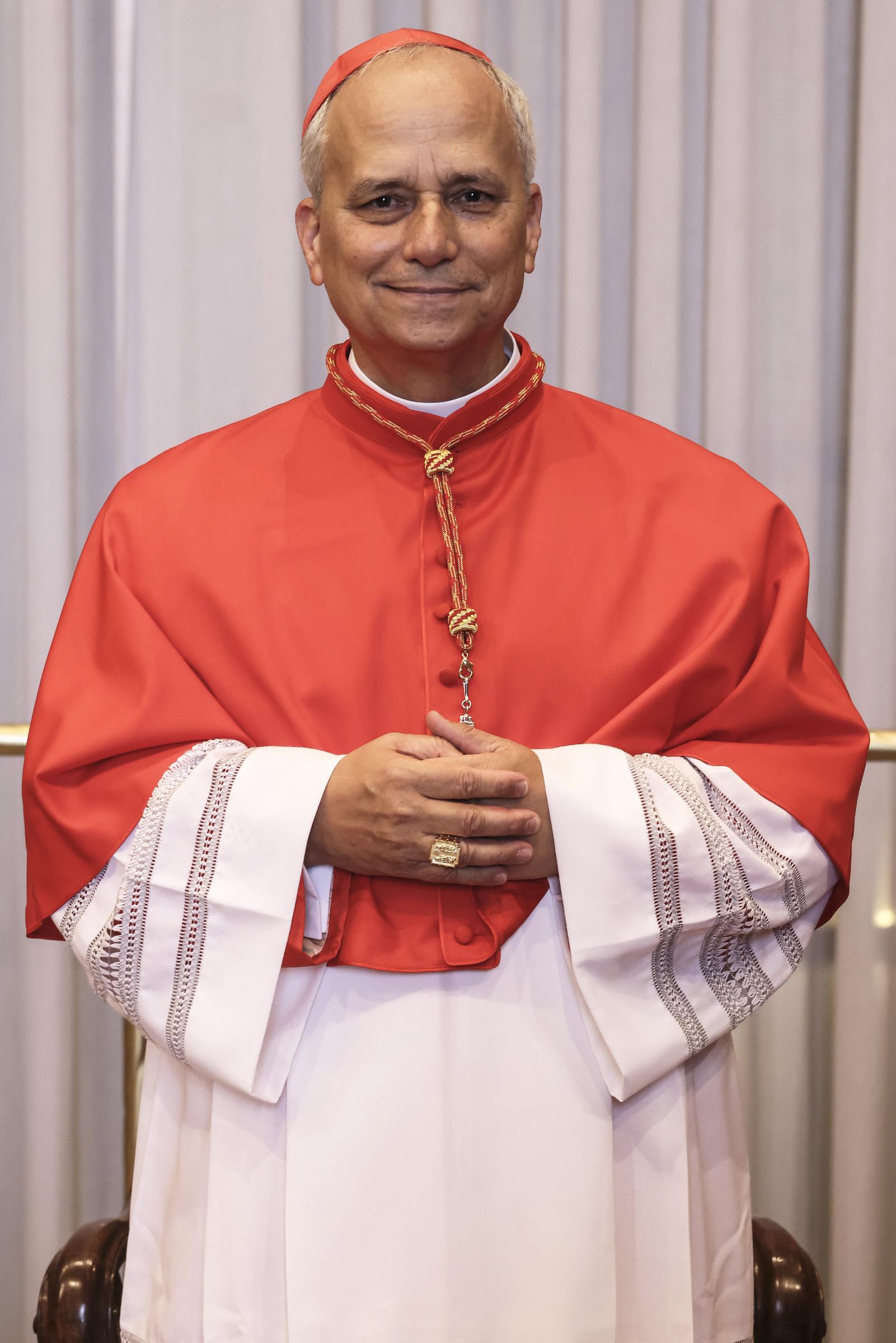Robert Francis Prevost posa para un retrato como cardenal recién nombrado en el Vaticano el 30 de septiembre de 2023 | Fuente: Getty Images