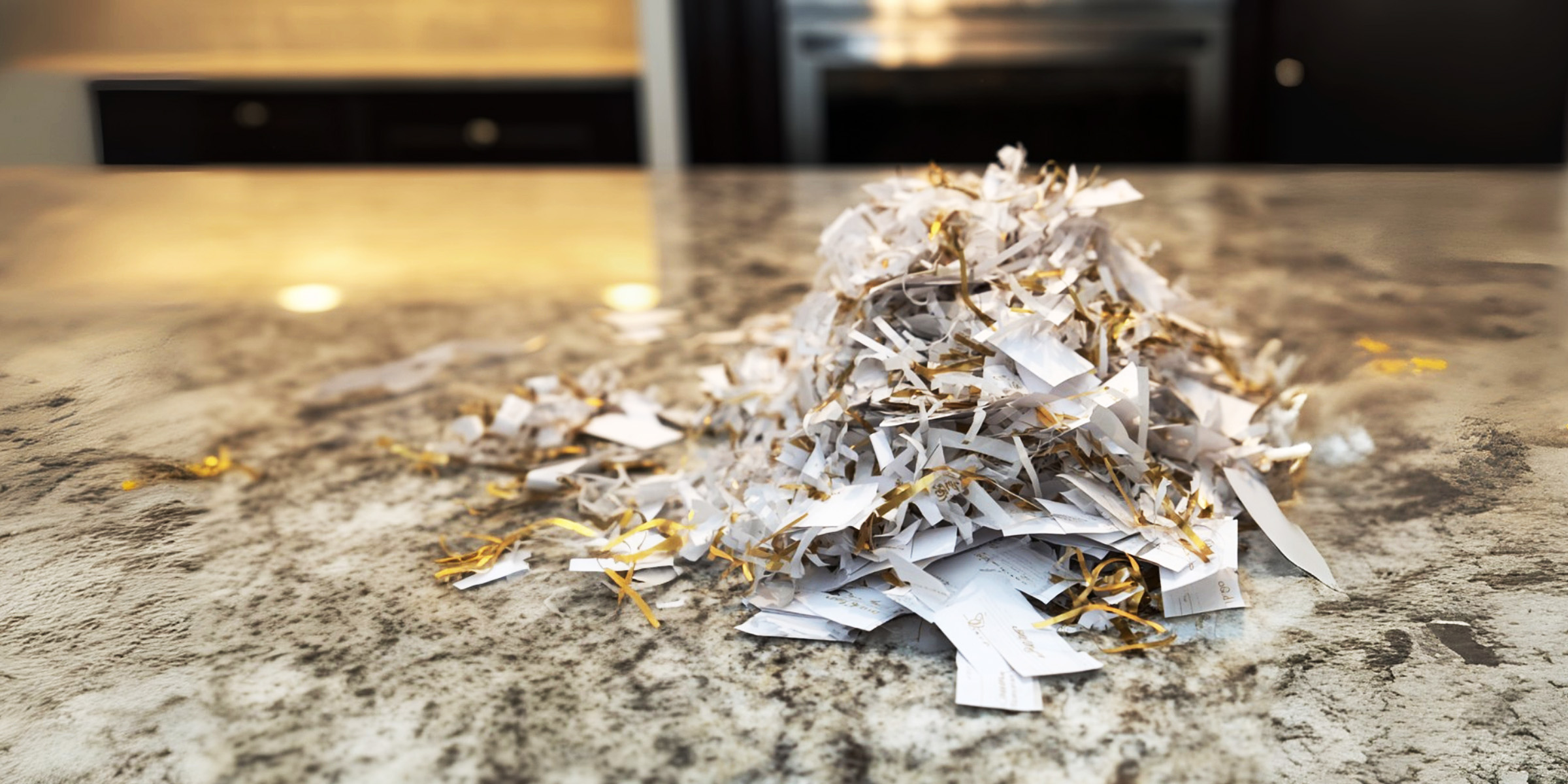 Trozos de papel triturados | Fuente: The Celebritist