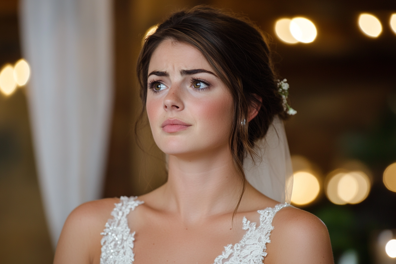 Una novia molesta | Fuente: Midjourney