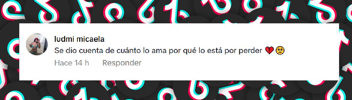 Comentario de una seguidora | Fuente: TikTok.com/farandulaarg