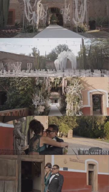 Imágenes de la boda | Fuente: Instagram/juanosorio.oficial