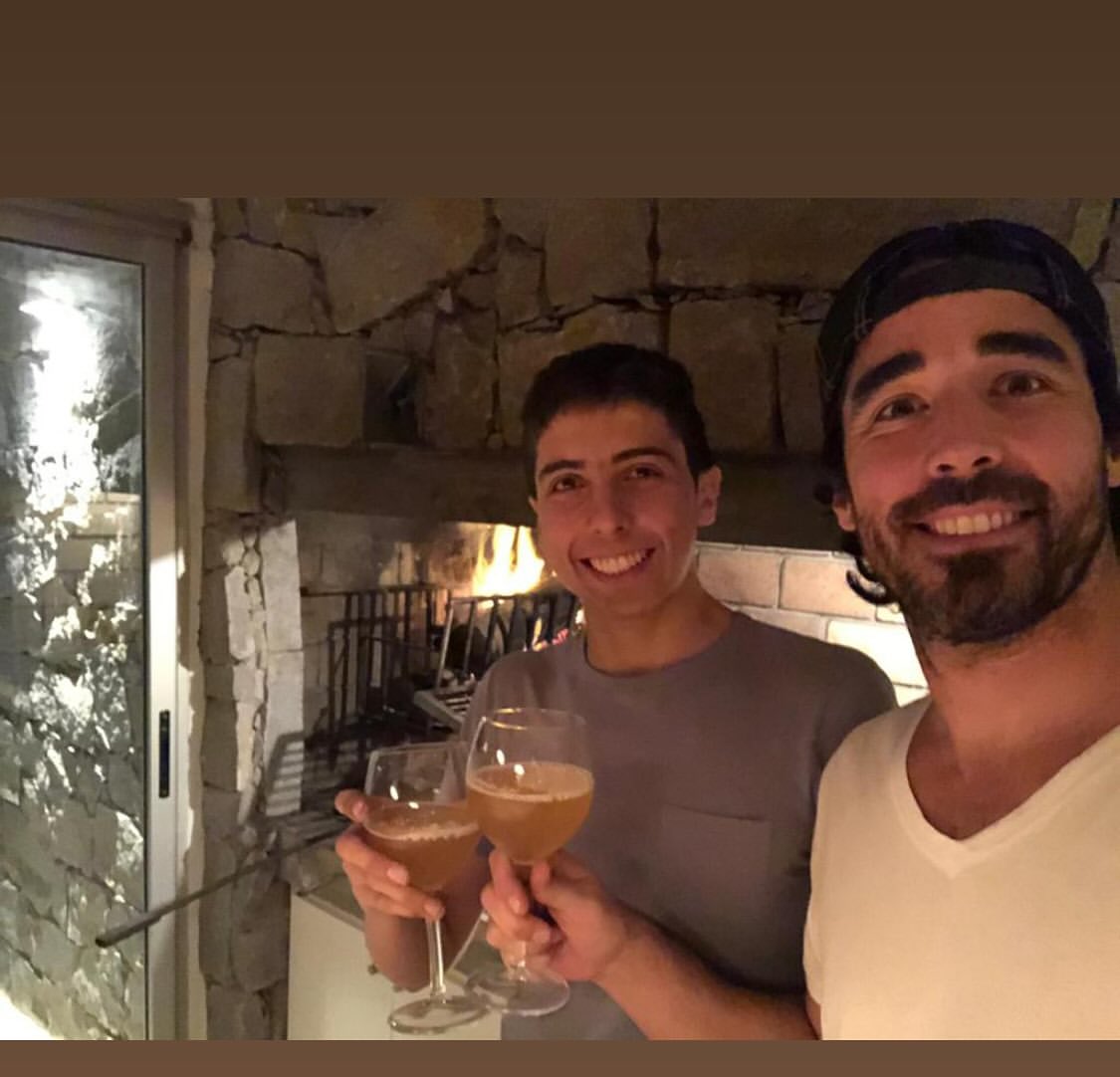 Rocco Gastaldi junto a su hermano mayor Nacho Viale | Fuente: Instagram/soymarcelatinayre