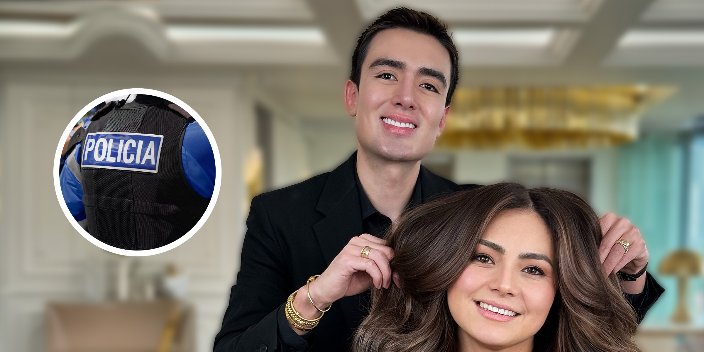 Agente de policía | El estilista conocido como "Micky Hair" peinando a una mujer | Fuente: shutterstock | instagram.com/micky_hair
