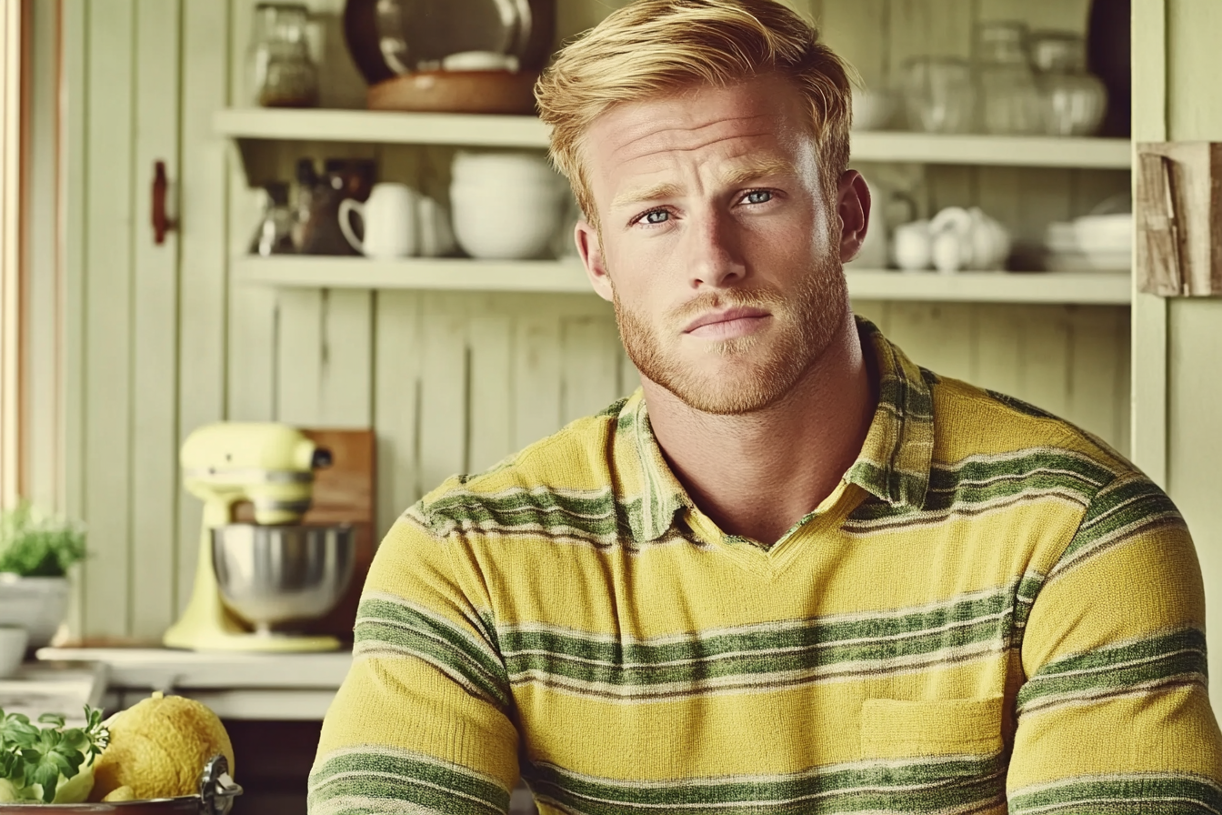 Un hombre en la cocina | Fuente: Midjourney