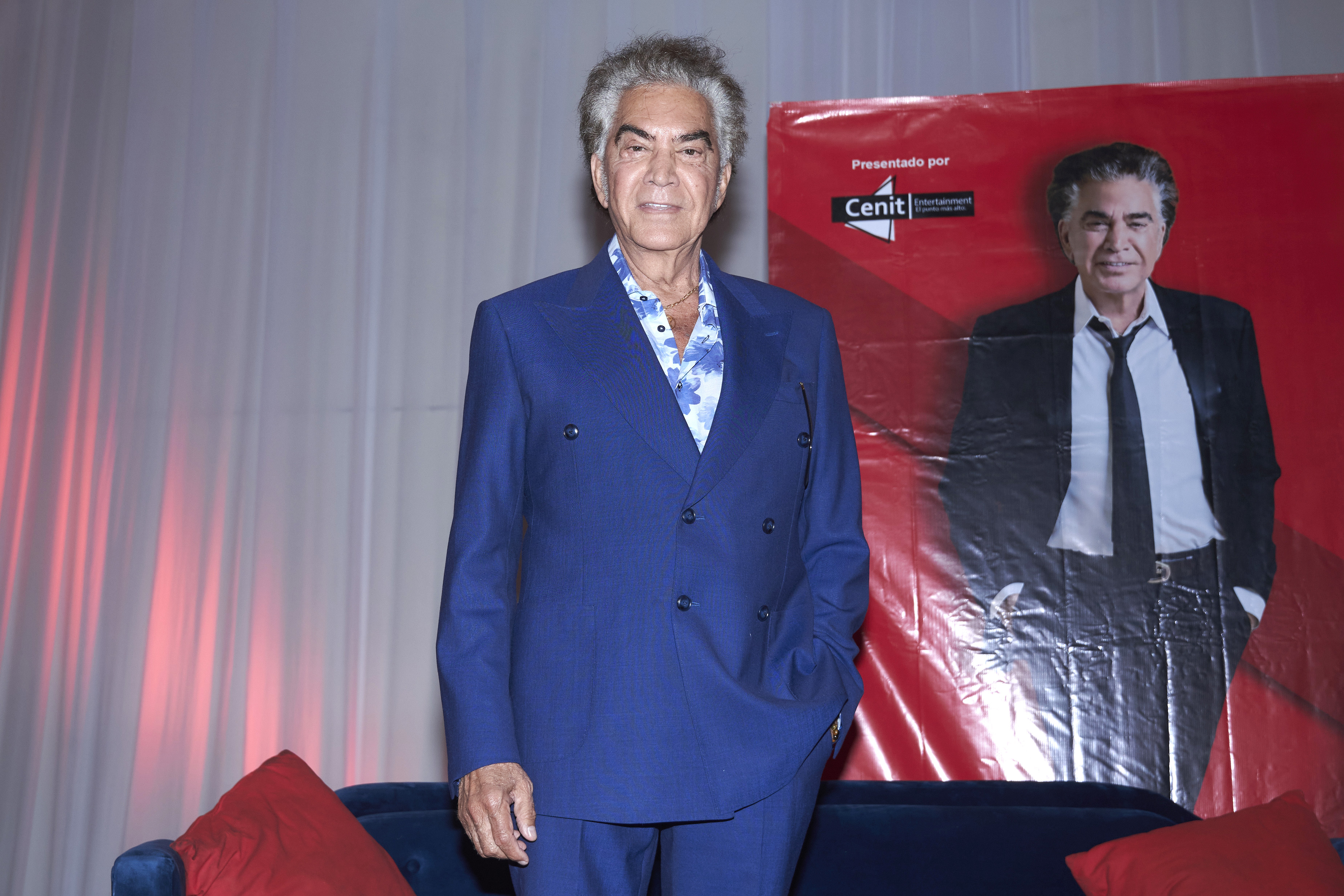 José Luis Rodríguez "El Puma" asiste a una conferencia de prensa en el Pepsi Center WTC el 28 de junio de 2023 en la Ciudad de México, México. | Fuente: Getty Images