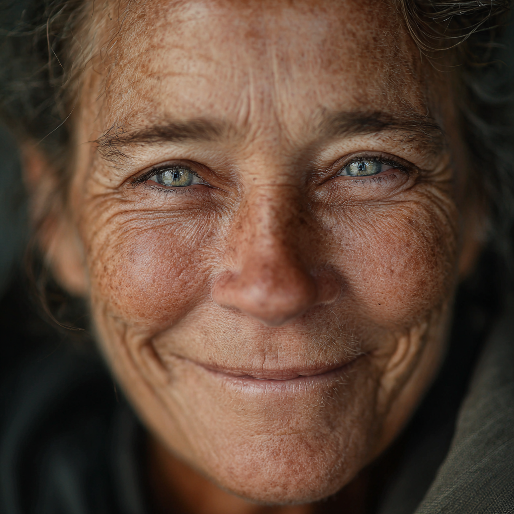 Una mujer sonriente | Fuente: Midjourney