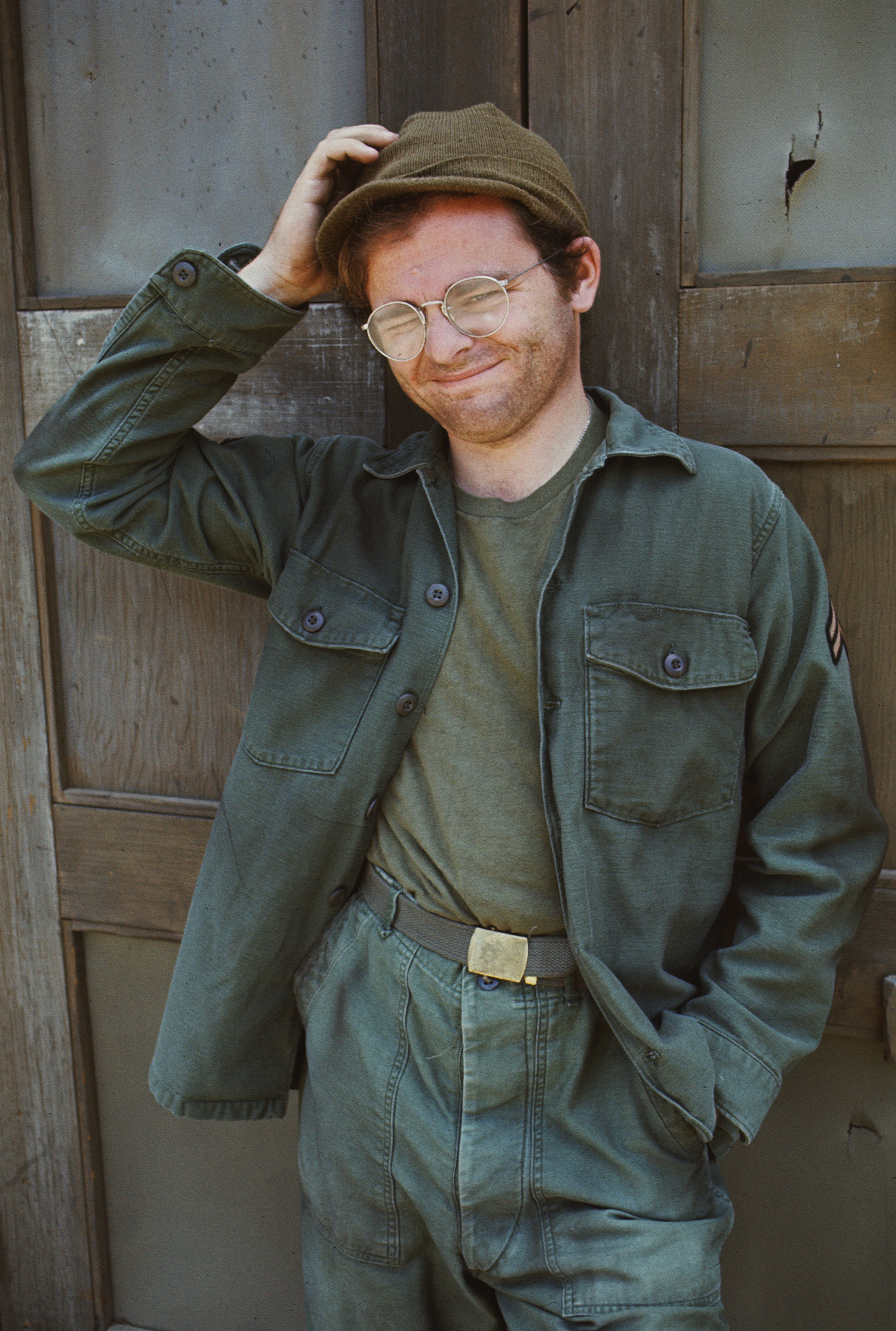 Gary Burghoff en "M*A*S*H" en California, 1975 | Fuente: Getty Images