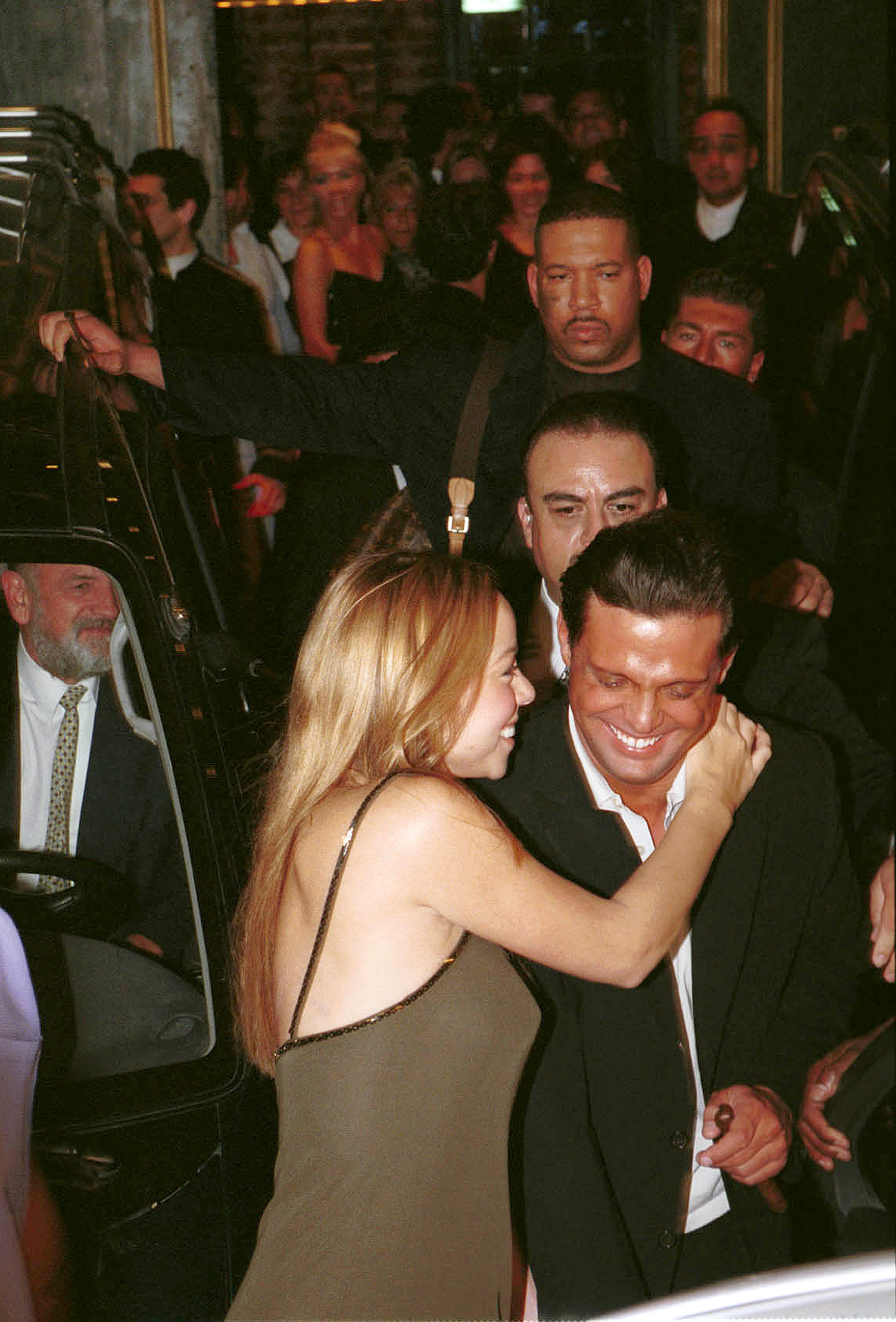 La cantante y Luis Miguel hicieron su primera aparición pública en Mr.Tango Club, en Buenos Aires | Fuente: Getty Images