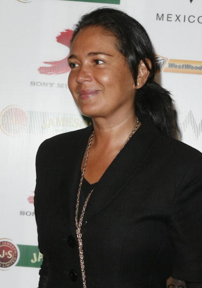 Yolanda Andrade posa para fotos en la alfombra roja del lanzamiento del video "Tu Voz" en el Hotel W el 6 de agosto de 2010 en la Ciudad de México, México | Getty Images