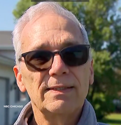 John Prevost hablando sobre la última conversación que mantuvo con el papa León antes del cónclave, publicada el 8 de mayo de 2025. | Fuente: TikTok/@nbcnews