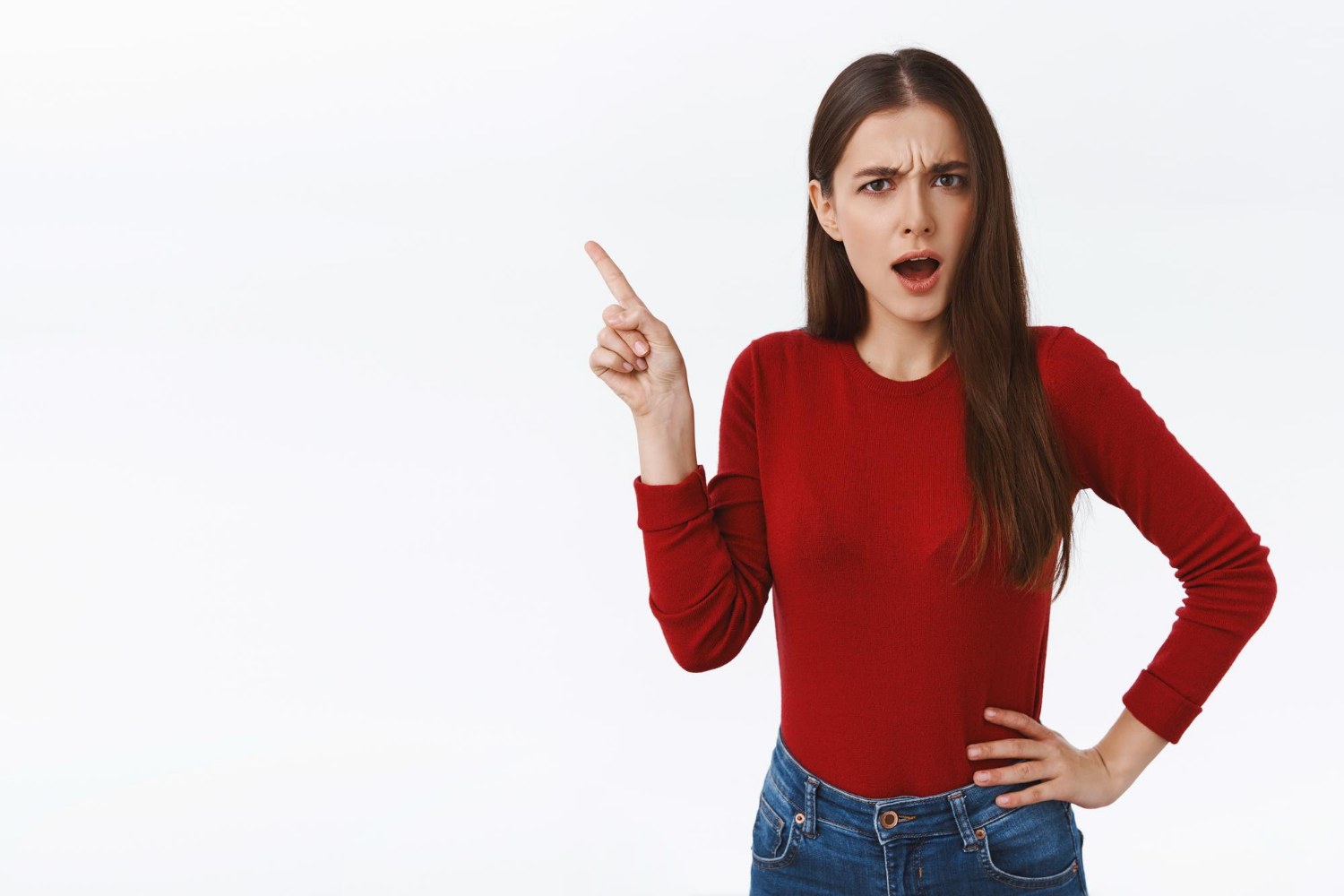 Una mujer enfadada | Fuente: Freepik