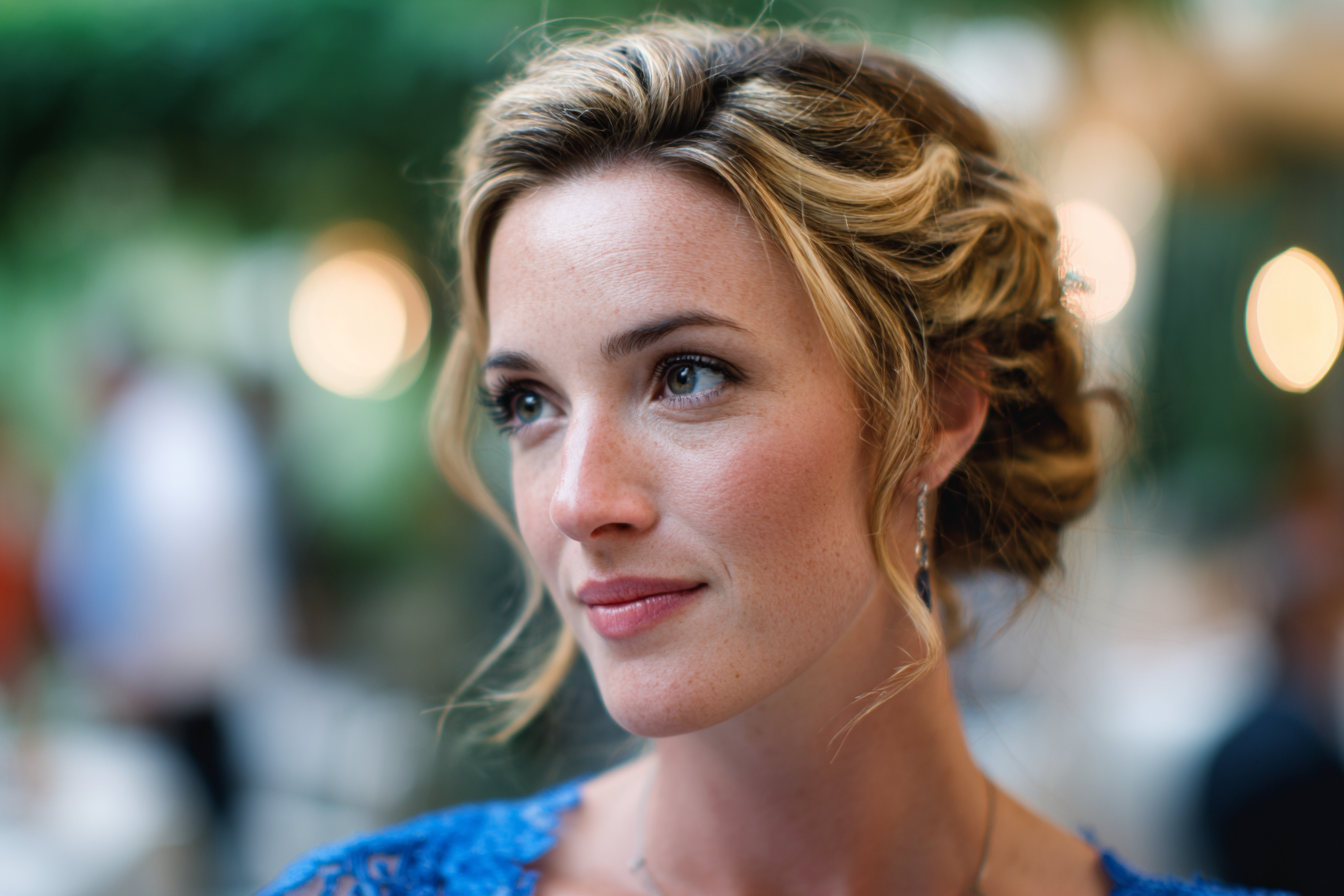 Una mujer en una boda | Fuente: Midjourney