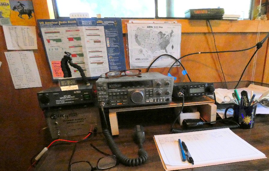 Una radio de aficionados | Fuente: Flickr