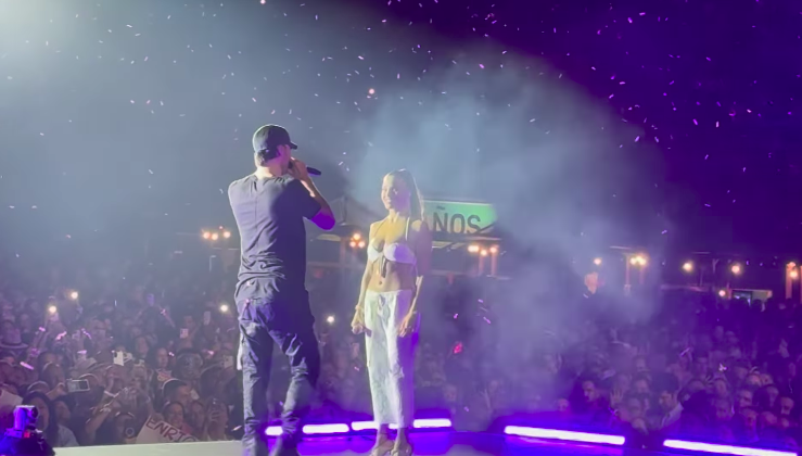 Enrique Iglesias y Emilia Mernes. | Foto: instagram.com/enriqueiglesias