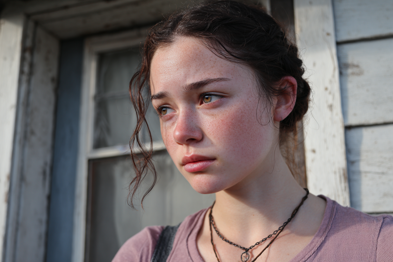 Una niña | Fuente: Midjourney