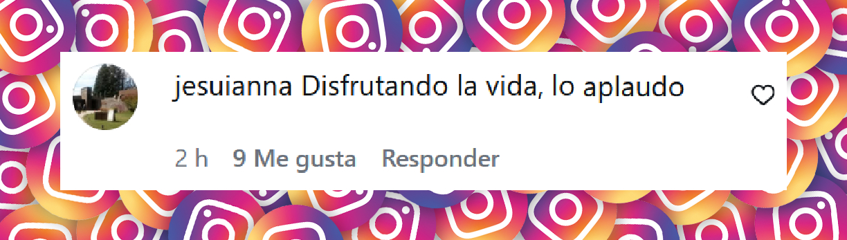 Comentario de una persona sobre el baile de Mauricio Macri en el casamiento de Emily Lucius y Rodrigo Valladares | Fuente: Instagram/infobae