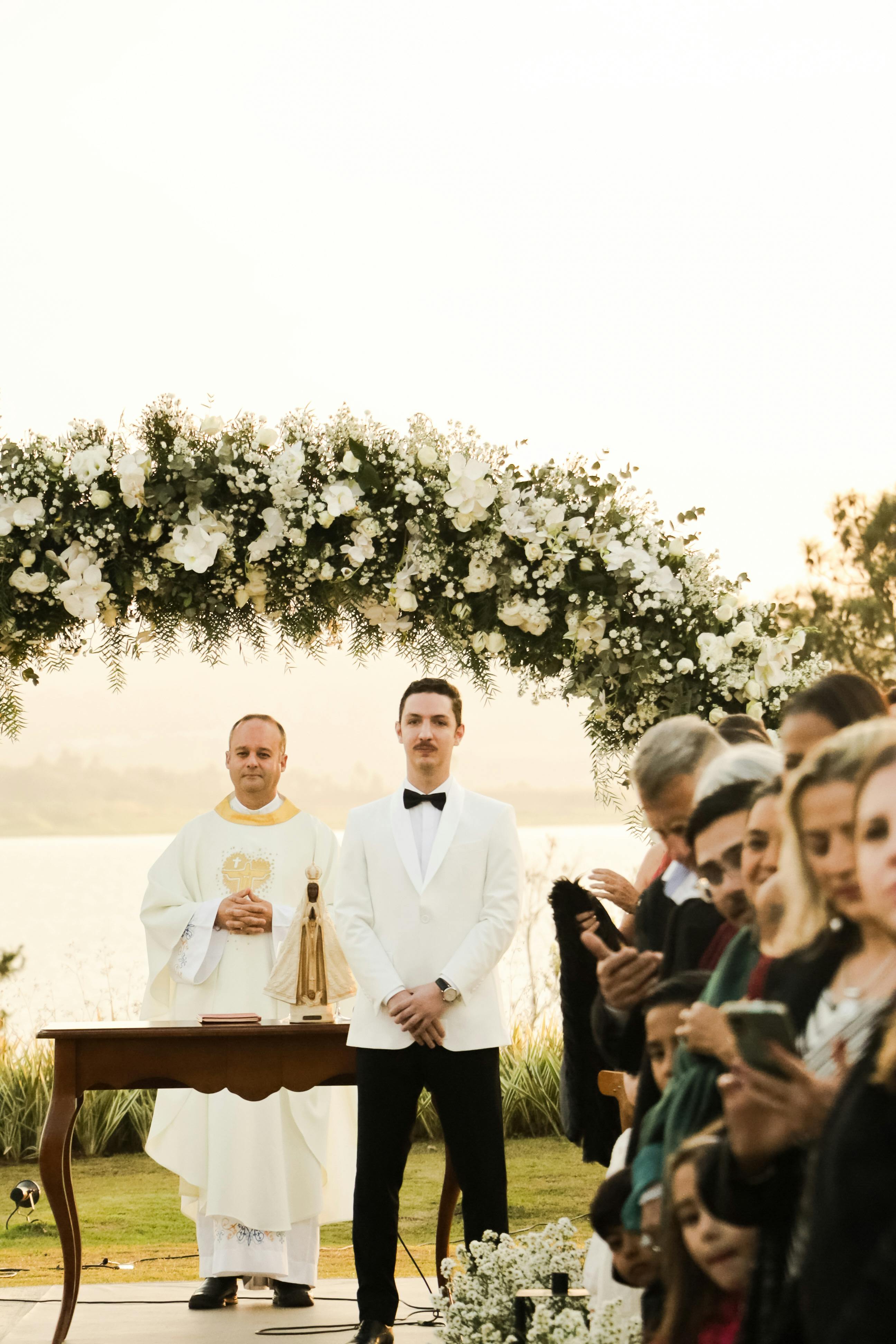 Una ceremonia de boda | Fuente: Pexels