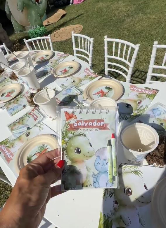 Souvenirs en el cumpleaños de Salvador, el hijo de Barbie Vélez | Fuente: Instagram/barbiepucheta