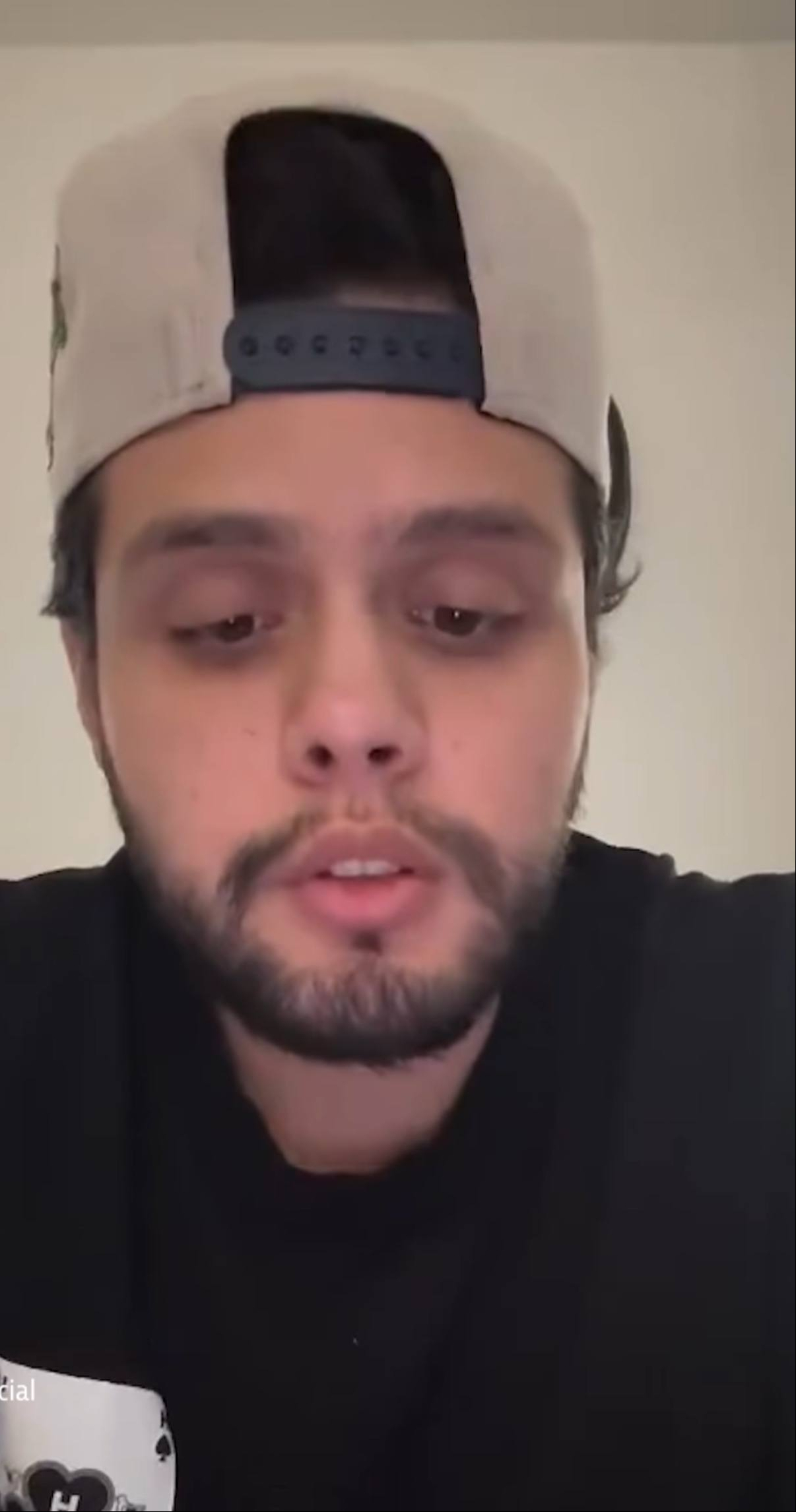 Christopher Aldair, hermano de Paloma Nicole, dando declaraciones | Fuente: Instagram/elheraldodemexico
