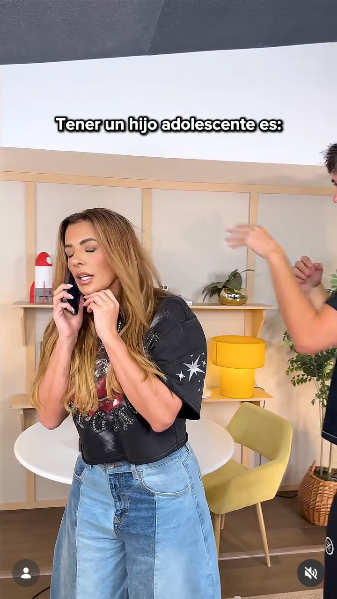 Cecilia Galliano compartió con humor cómo es la convivencia con su hijo Santiago | Fuente: Instagram/ceci_galliano