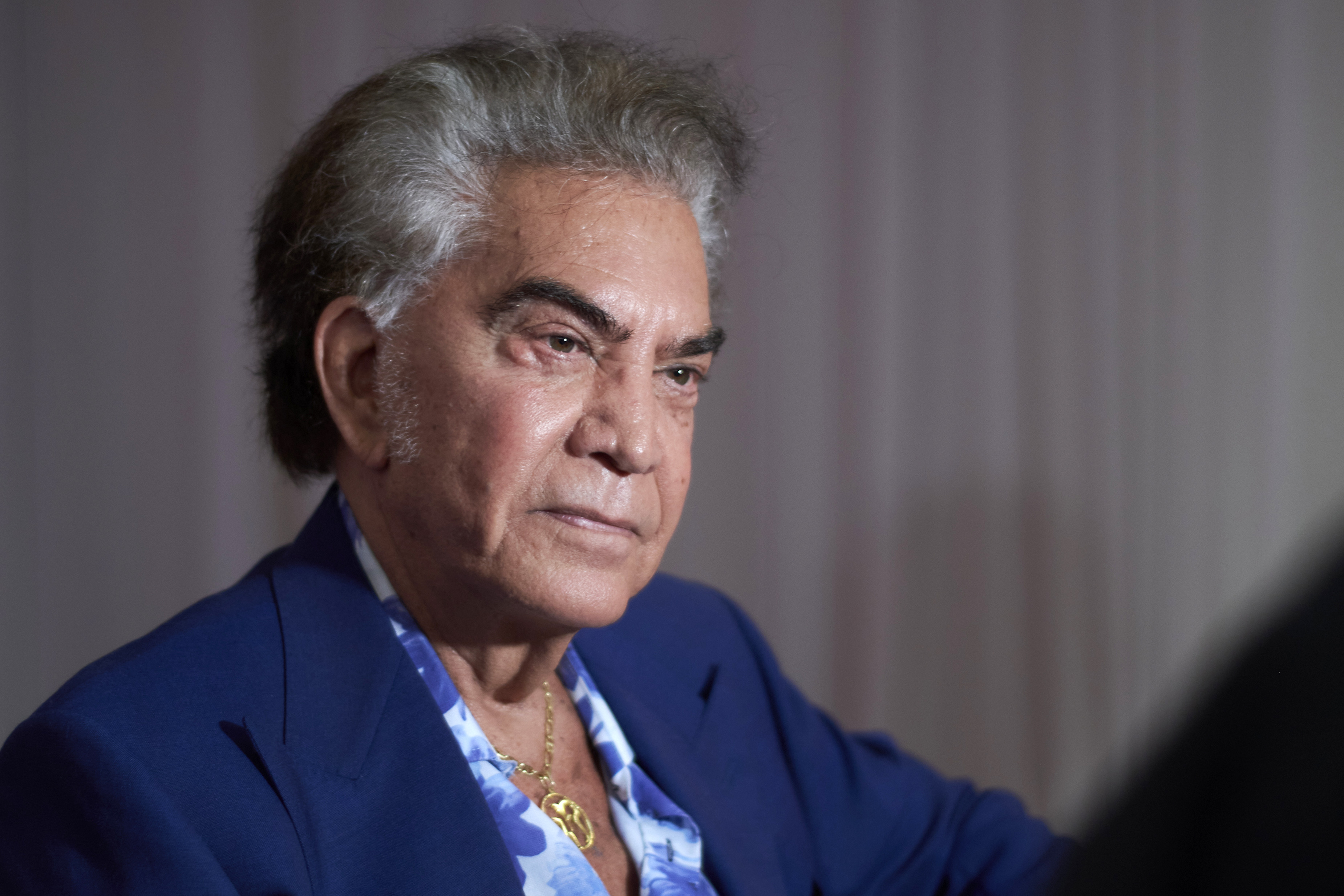 José Luis Rodríguez "El Puma" asiste a una conferencia de prensa en el Pepsi Center WTC el 28 de junio de 2023 en la Ciudad de México, México. | Fuente: Getty Images