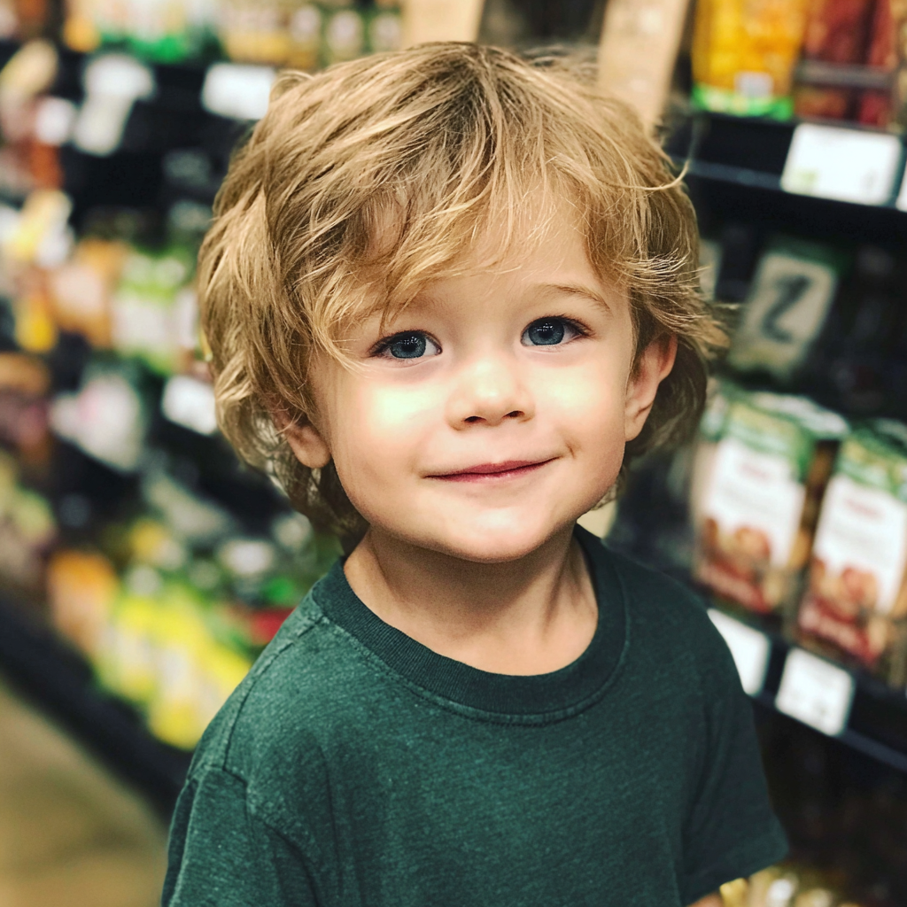 Un niño sonriente | Fuente: Midjourney