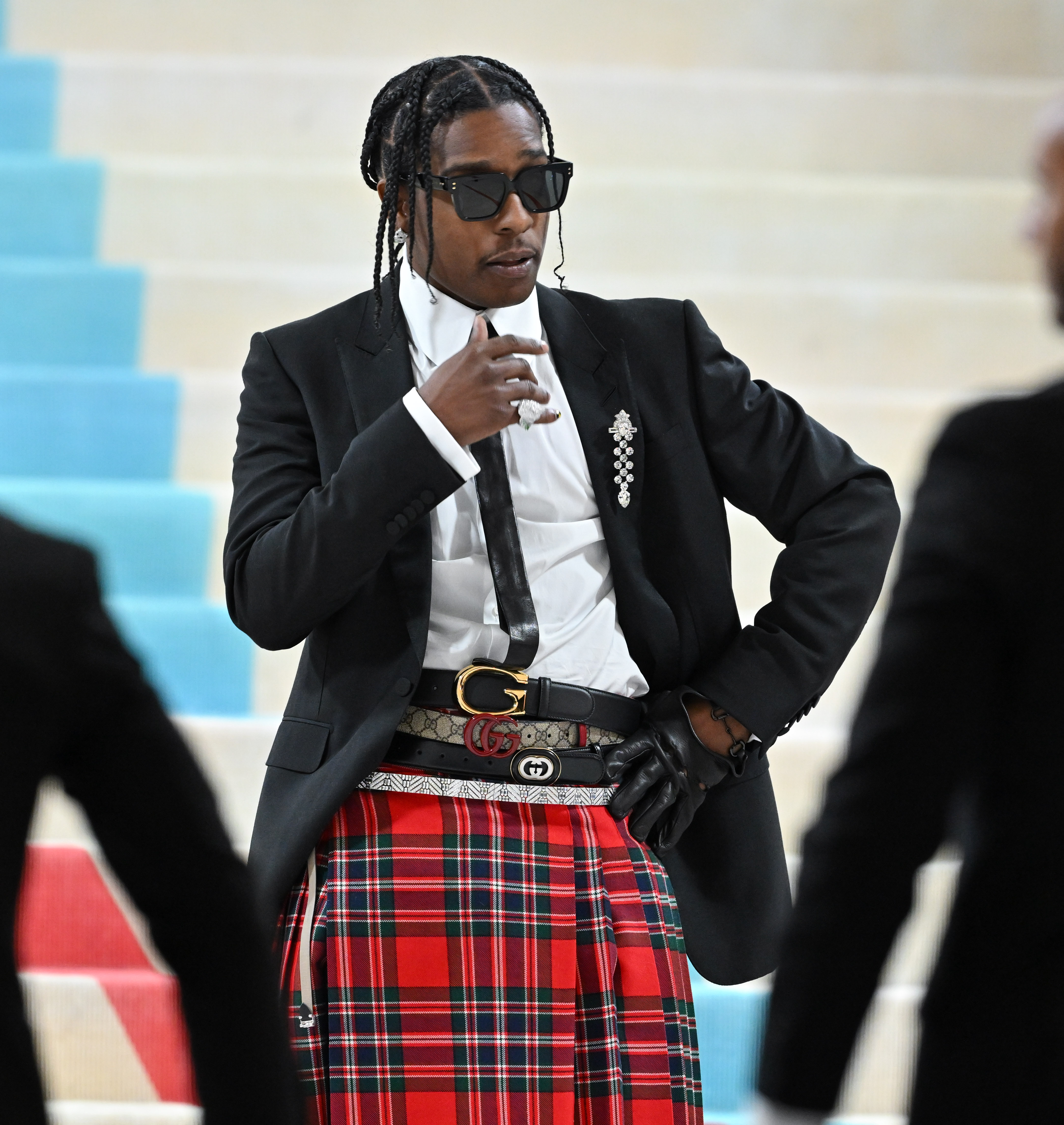 A$AP Rocky asiste a la Met Gala en celebración de "Karl Lagerfeld: A Line Of Beauty" en el Museo Metropolitano de Arte el 1 de mayo de 2023, en la ciudad de Nueva York | Fuente: Getty Images