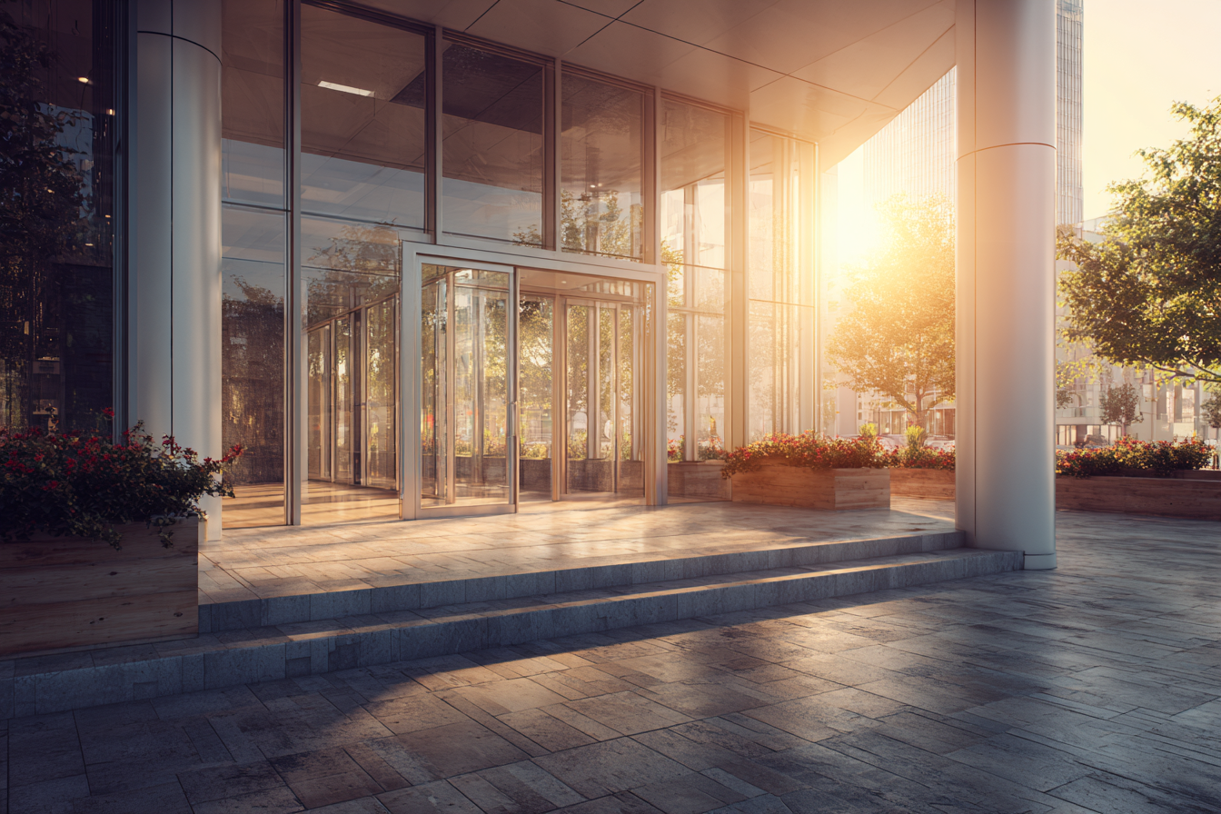 Un edificio | Fuente: Midjourney