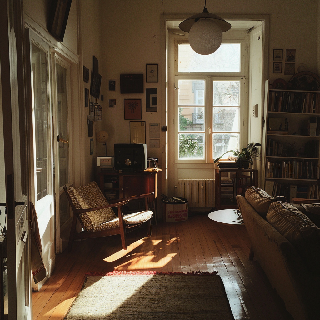 Un pequeño y acogedor Apartamento | Fuente: Midjourney