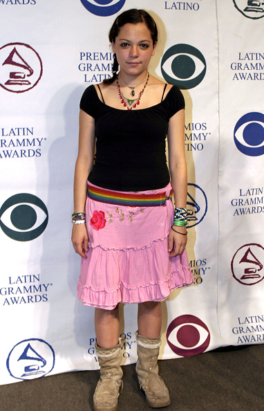 Natalia Lafourcade durante la 4ª conferencia de prensa de nominados al Latin GRAMMY – Sala Verde, en el hotel Mandarin Oriental en Miami, Florida, Estados Unidos.