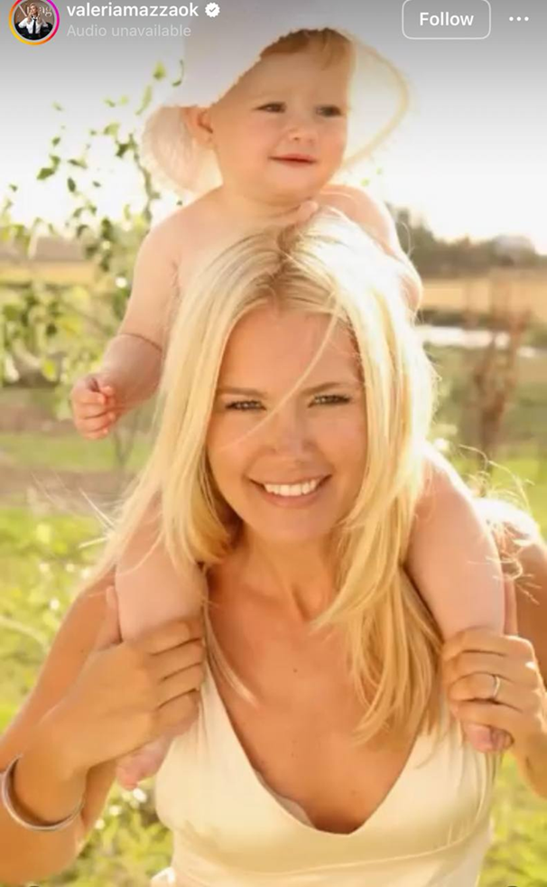 Valeria Mazza con su hija Taína Gravier | Fuente: Instagram/valeriamazzaok