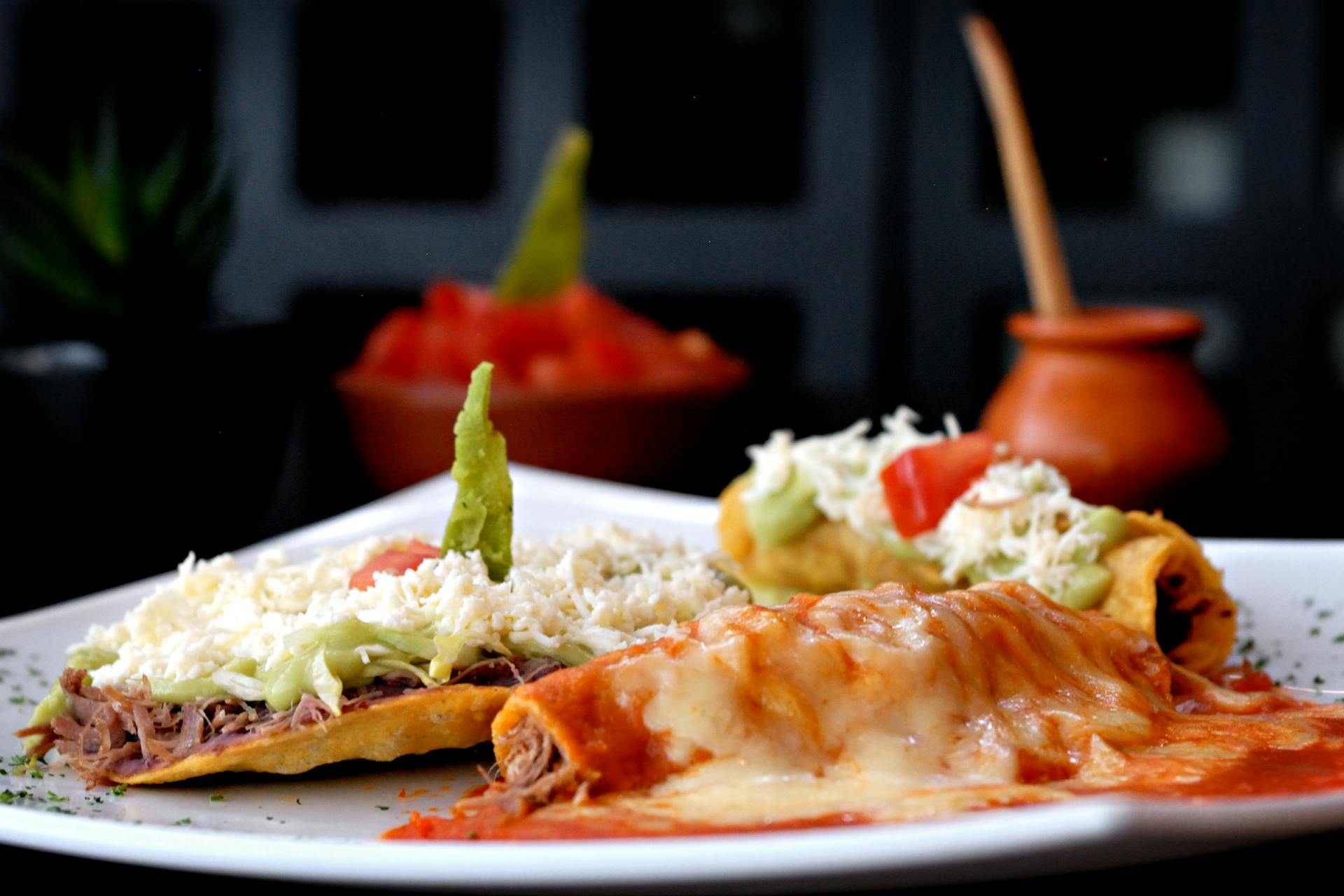Enchiladas | Fuente: Pexels