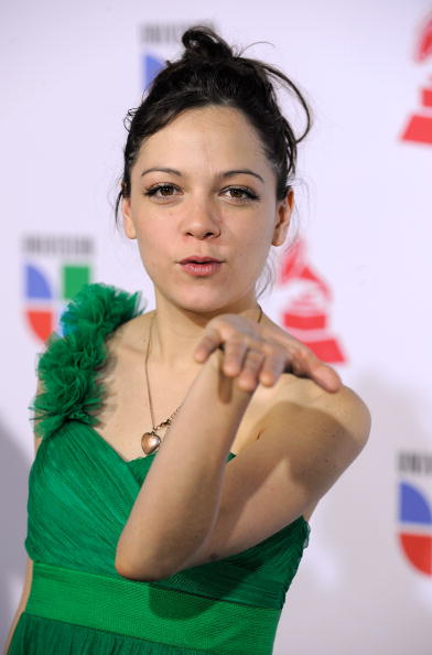 Natalia Lafourcade llega a la décima edición anual de los Latin GRAMMY Awards, celebrada en el Mandalay Bay Events Center el 5 de noviembre de 2009 en Las Vegas, Nevada.