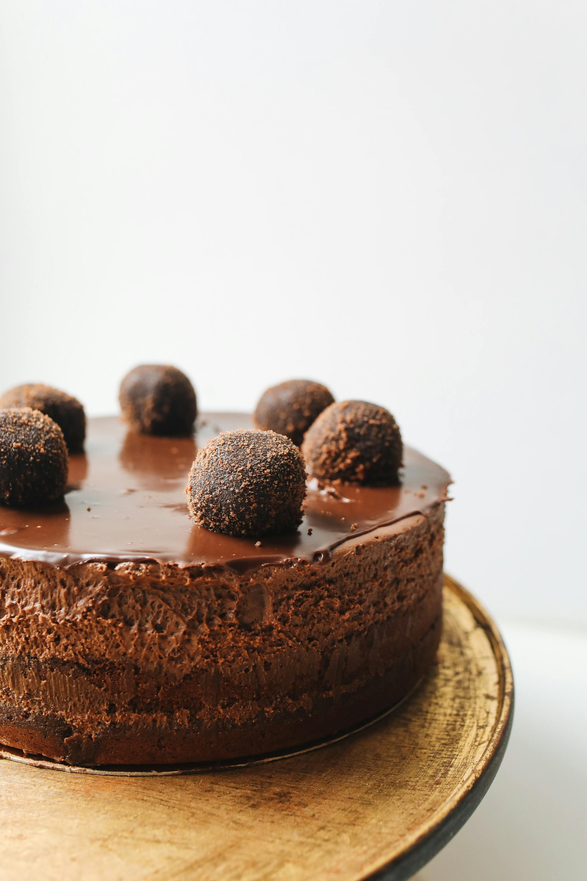 Un pastel de chocolate | Fuente: Pexels