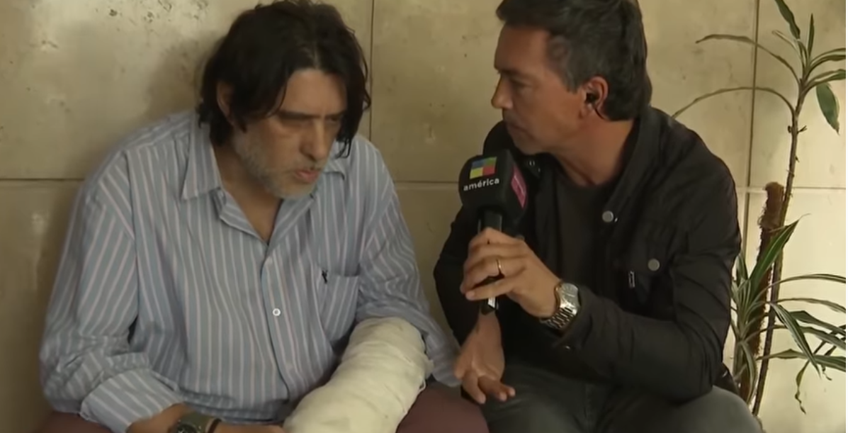 La entrevista a Pablo, el hombre accidentado | Fuente: Instagram/americatv