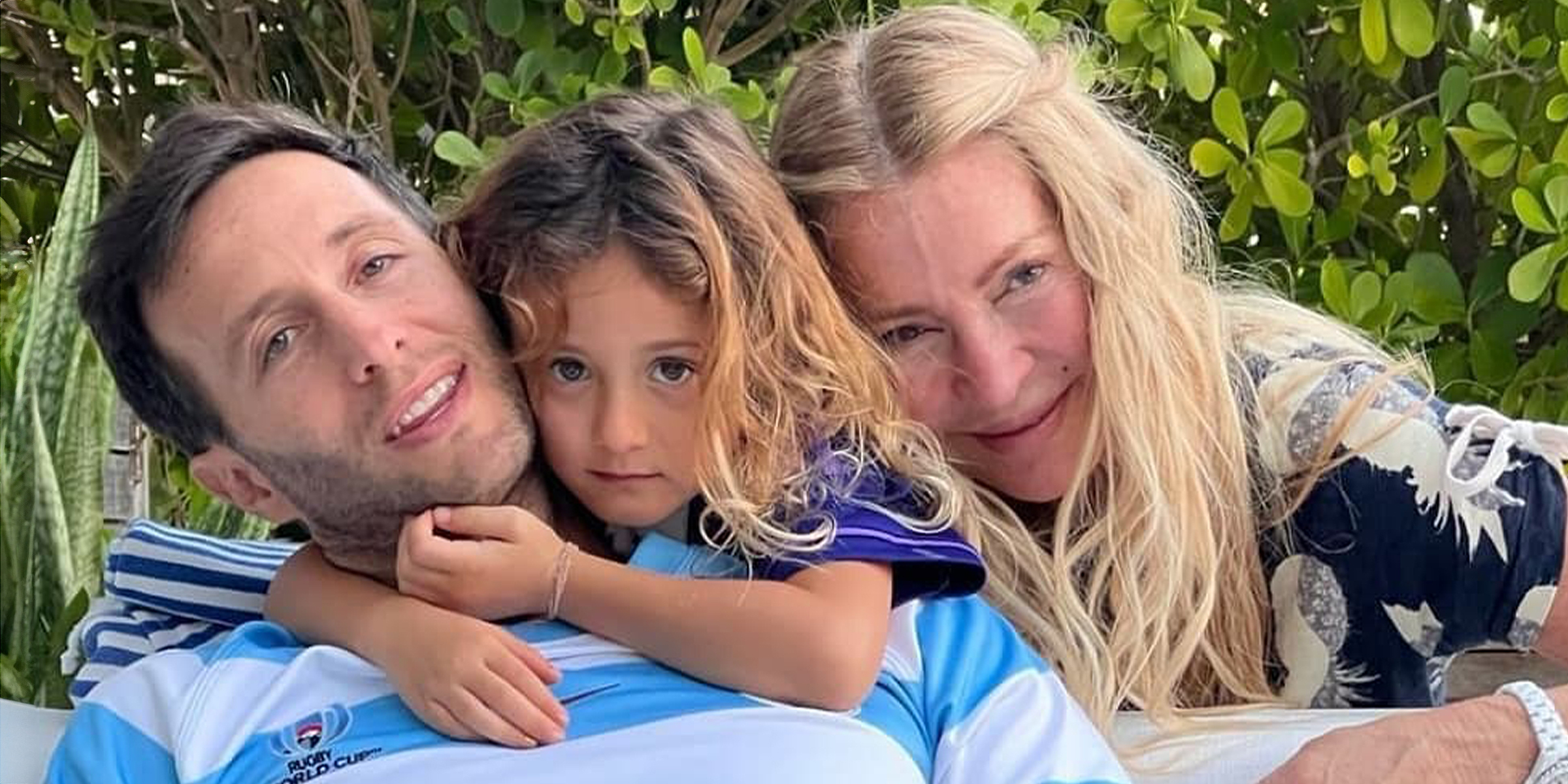 Cris Morena con su hijo y nieta. | Foto: instagram.com/bycrismorena