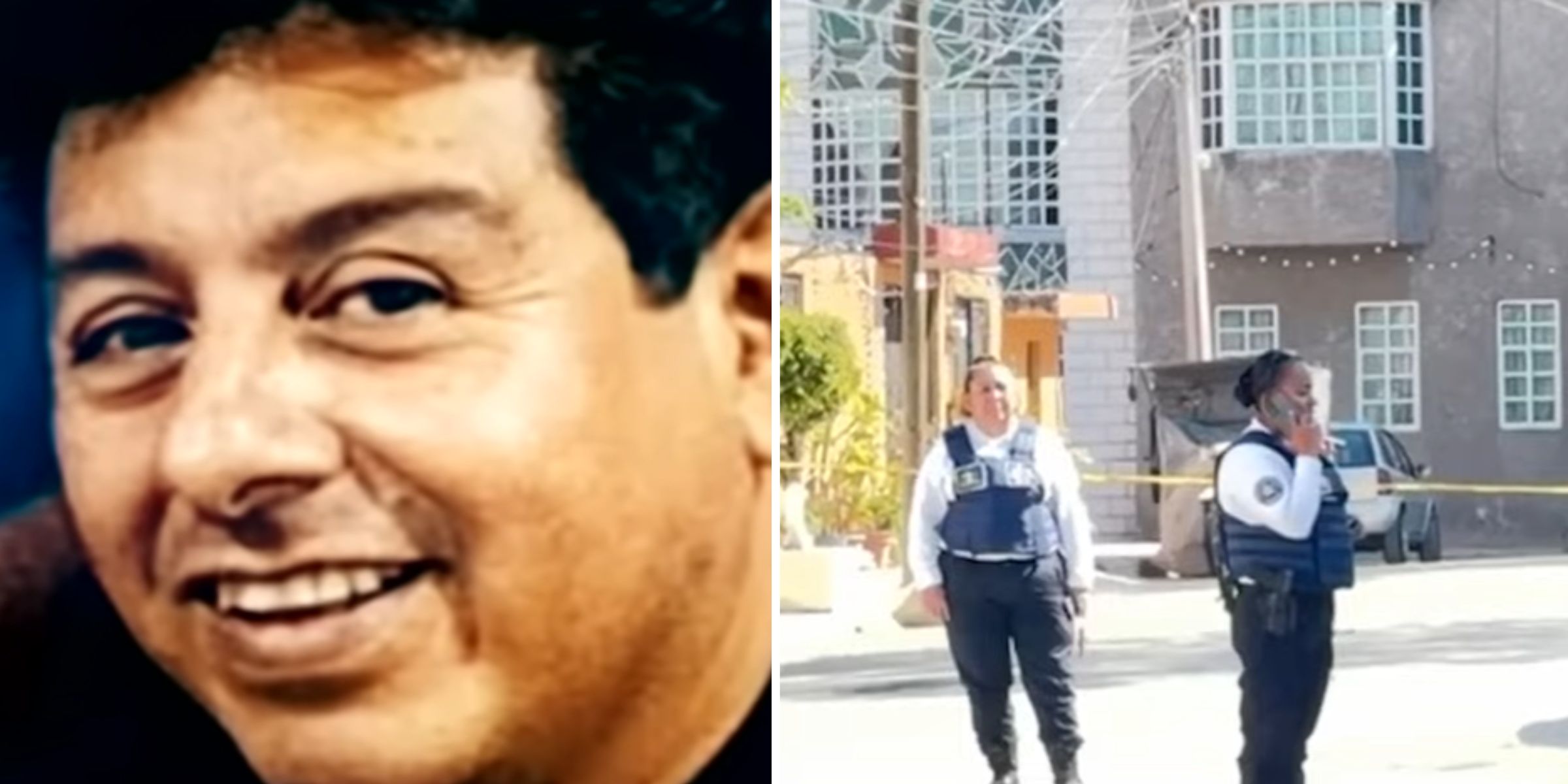 Roberto Hernández | Oficiales de la policía | Fuente: YouTube/Imagen Noticias | YouTube/adn Noticias