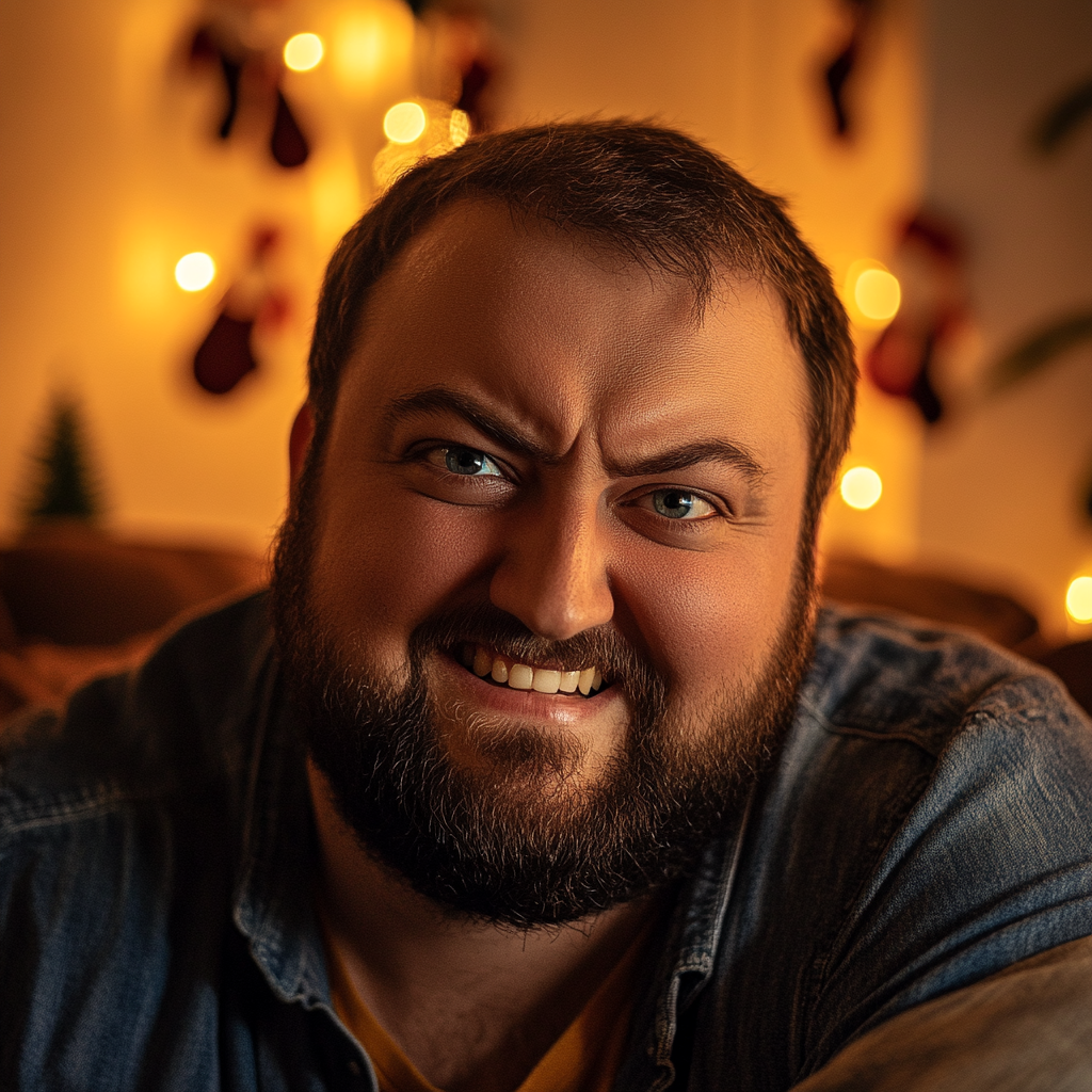 Un hombre sonriendo | Fuente: Midjourney