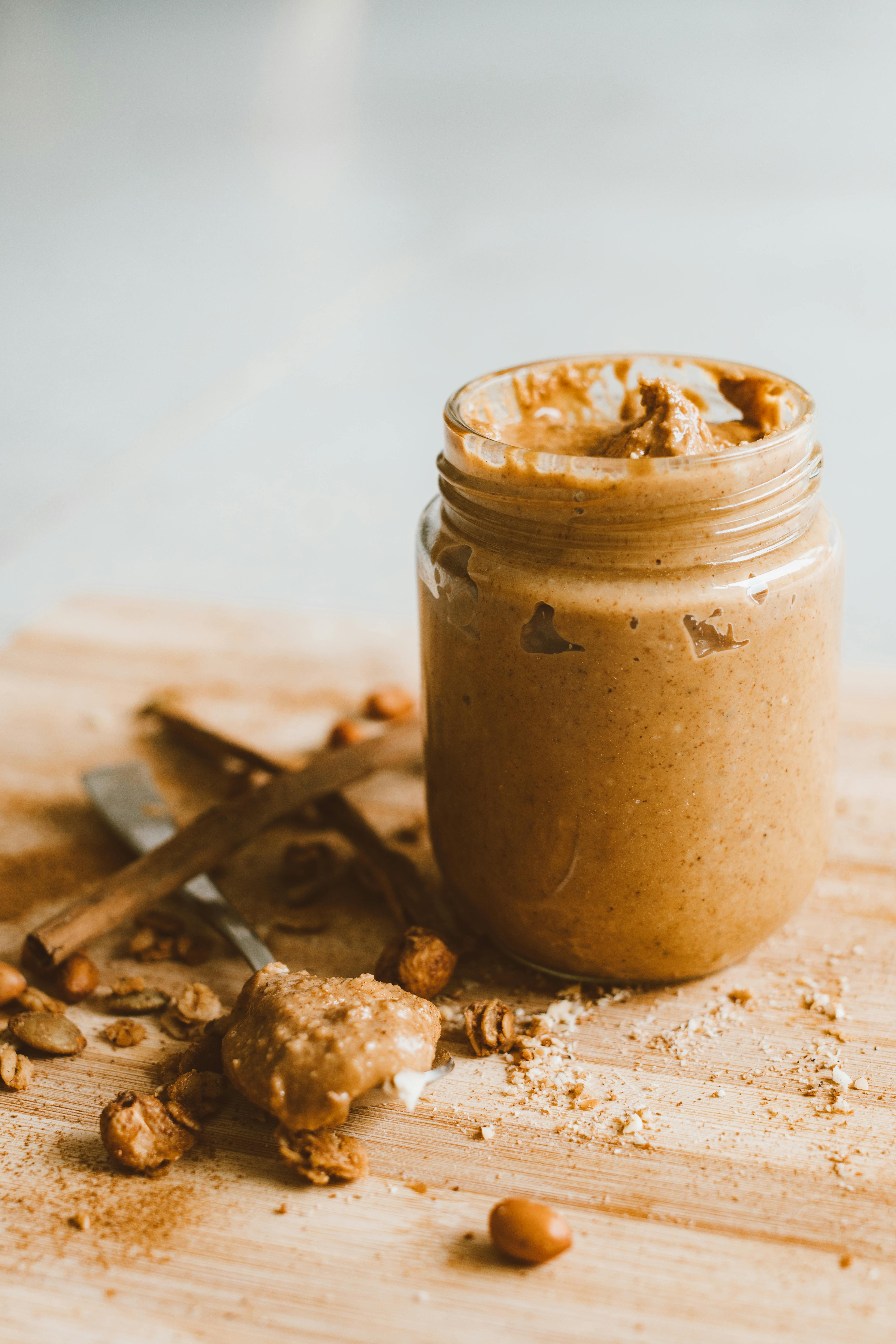 Un tarro de mantequilla de cacahuete | Fuente: Pexels