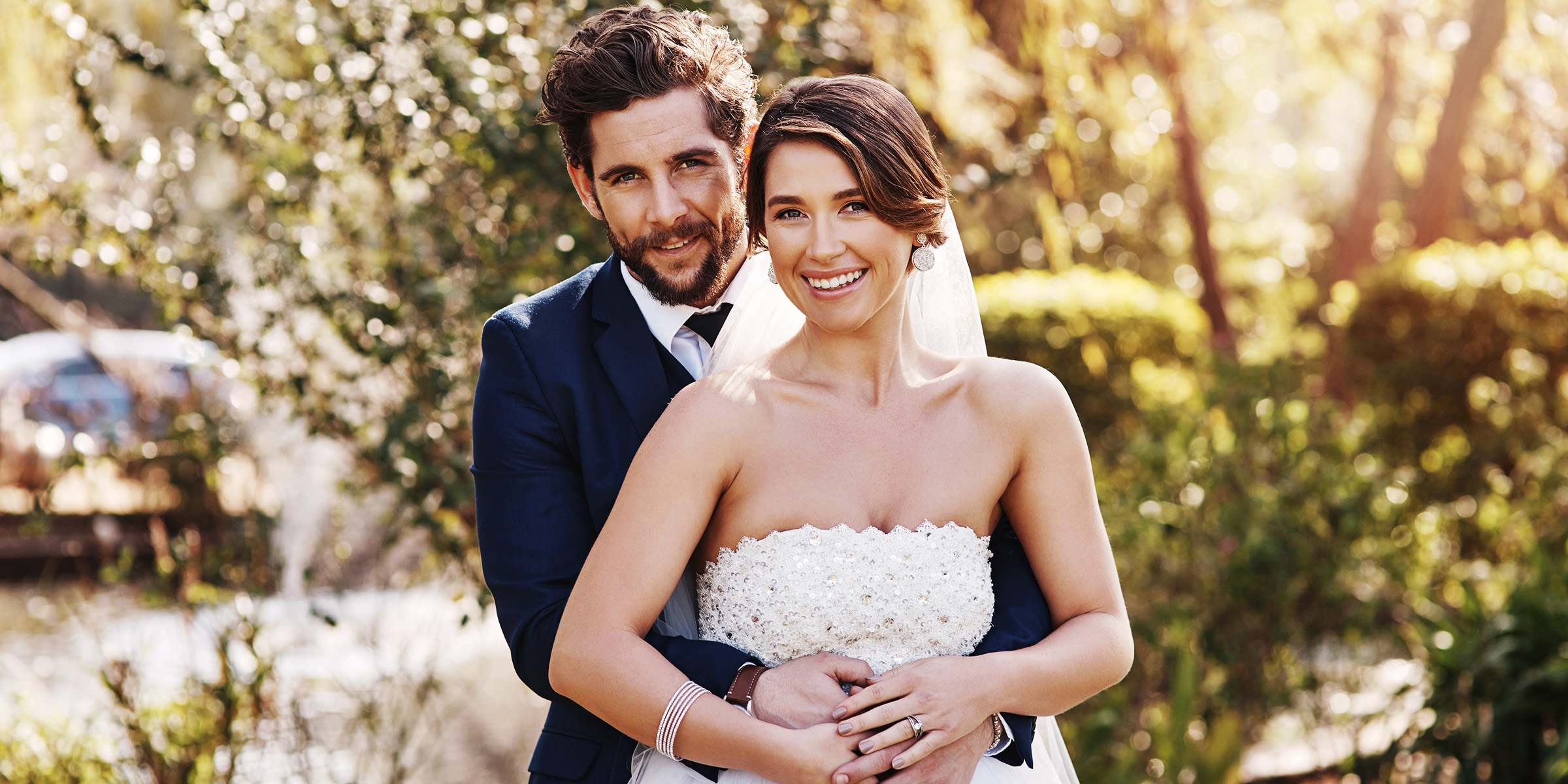 Una novia y un novio | Fuente: Shutterstock