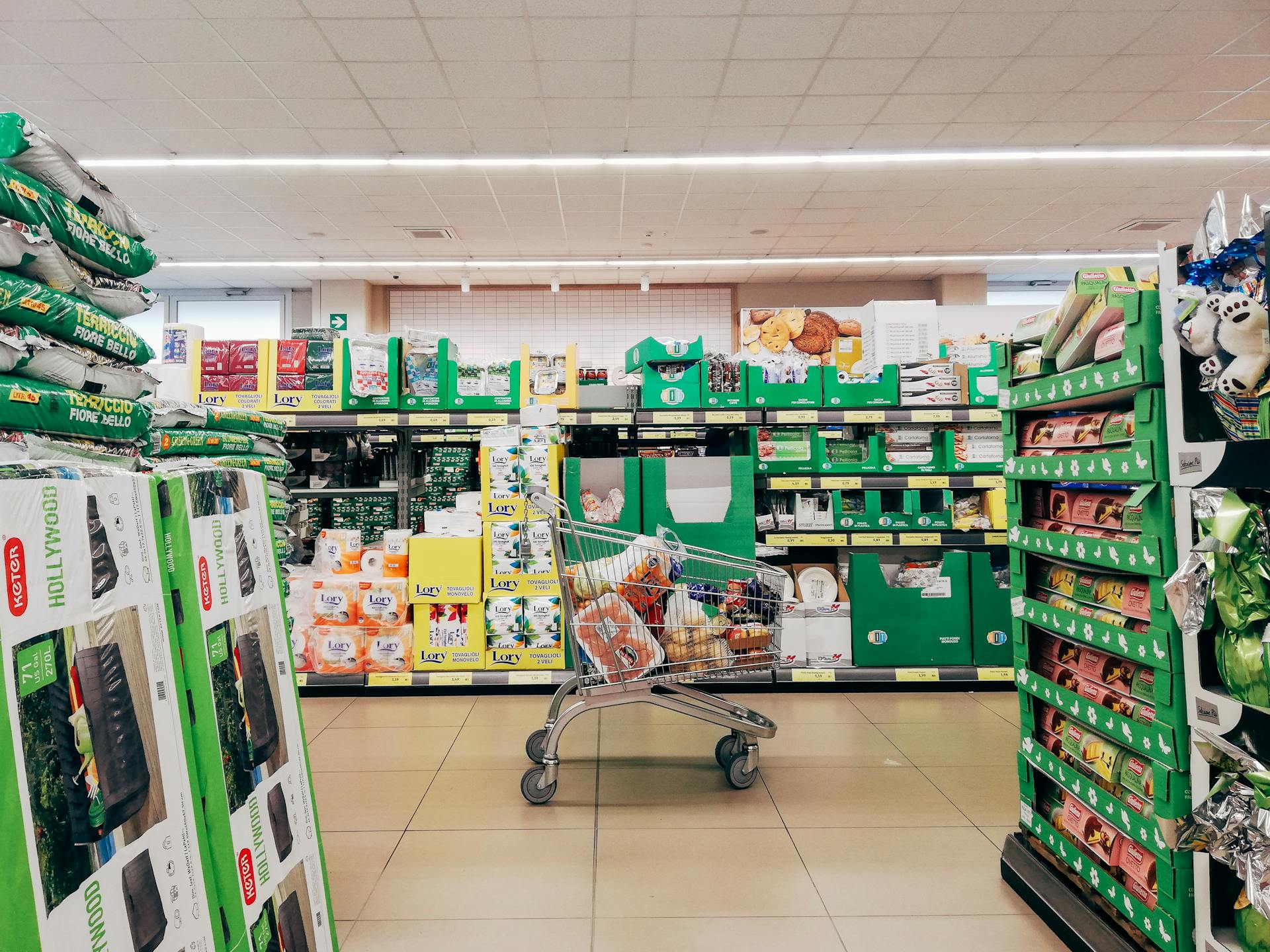 Un supermercado | Fuente: Pexels