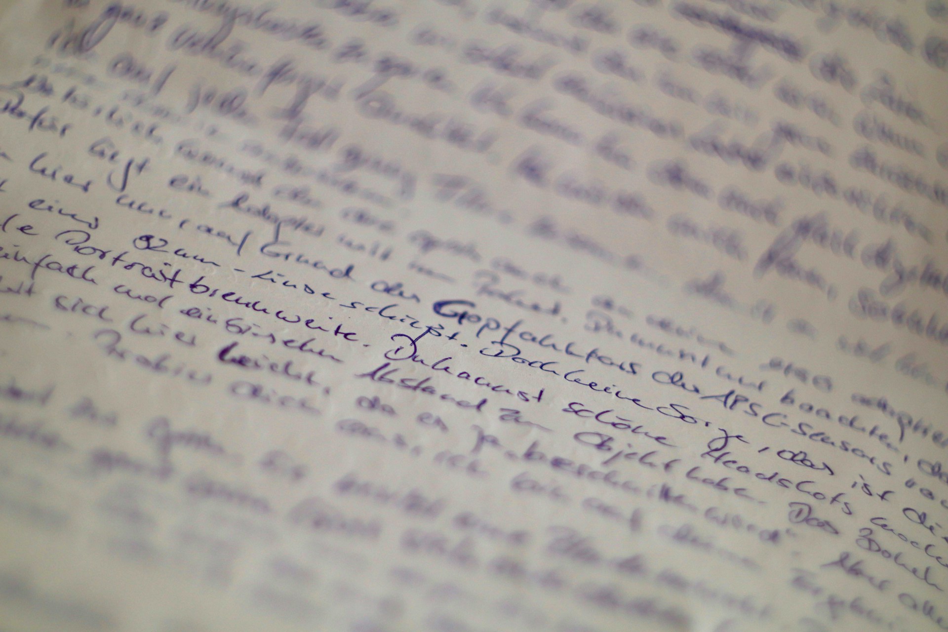 Una carta manuscrita | Fuente: Unsplash
