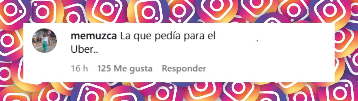 Comentario de una persona que reacciona a la publicación de "Camilota" | Fuente: Instagram/camioficial94