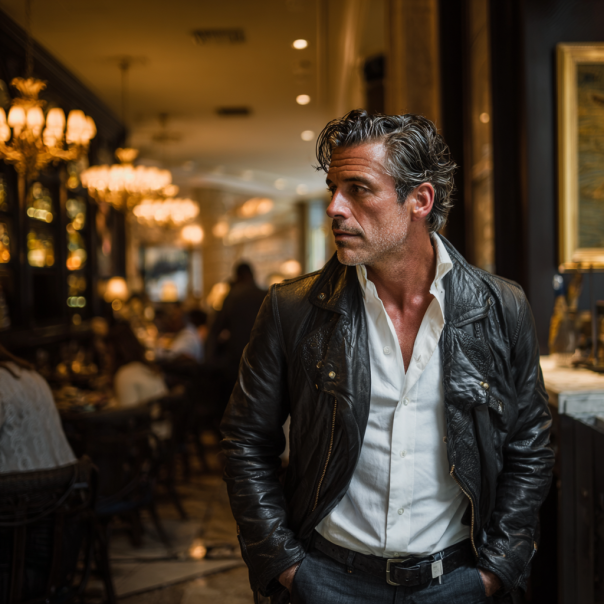 Un hombre guapo | Fuente: Midjourney