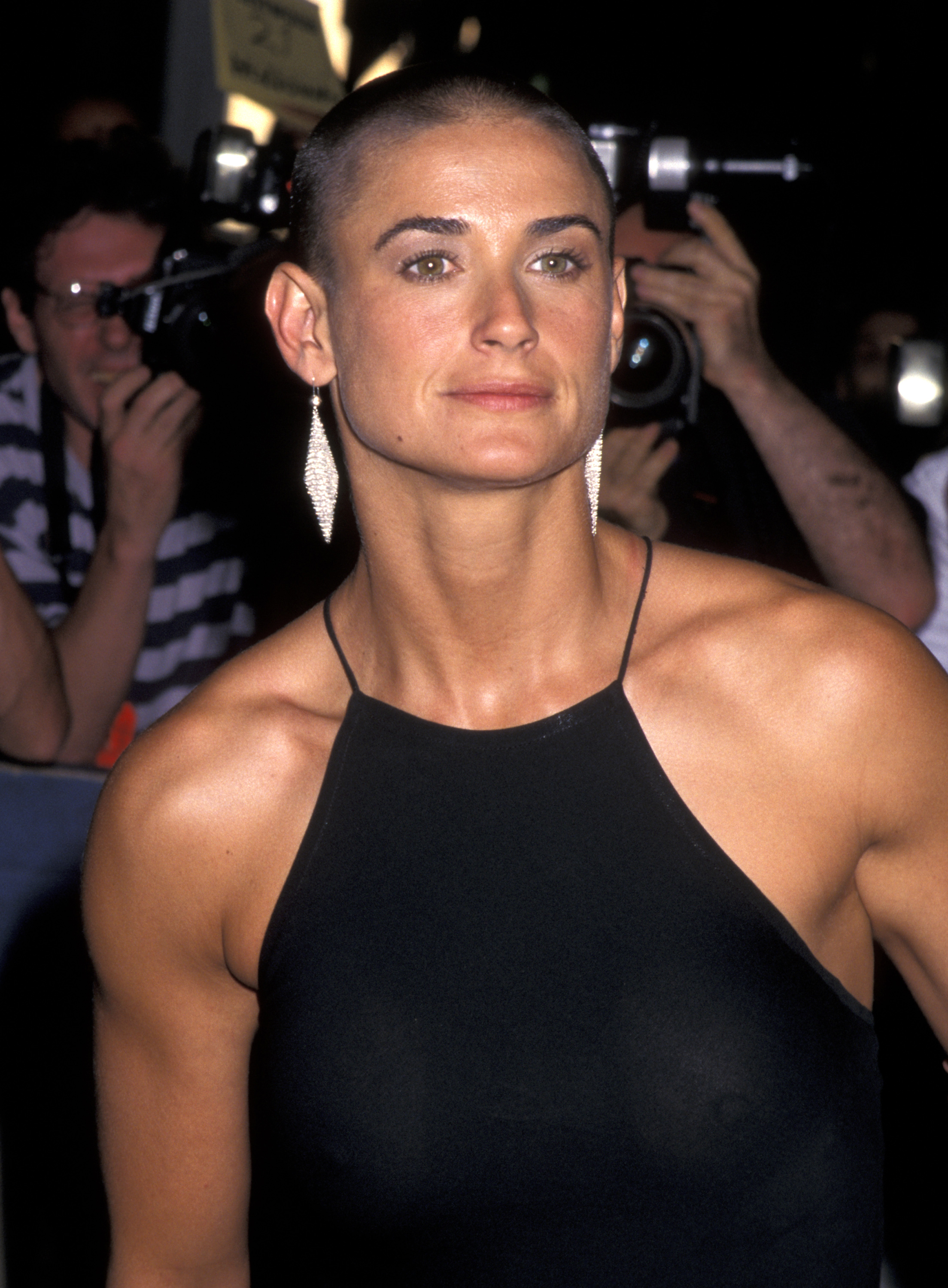 Demi Moore en el estreno de "Striptease" en Nueva York, 1996 | Fuente: Getty Images