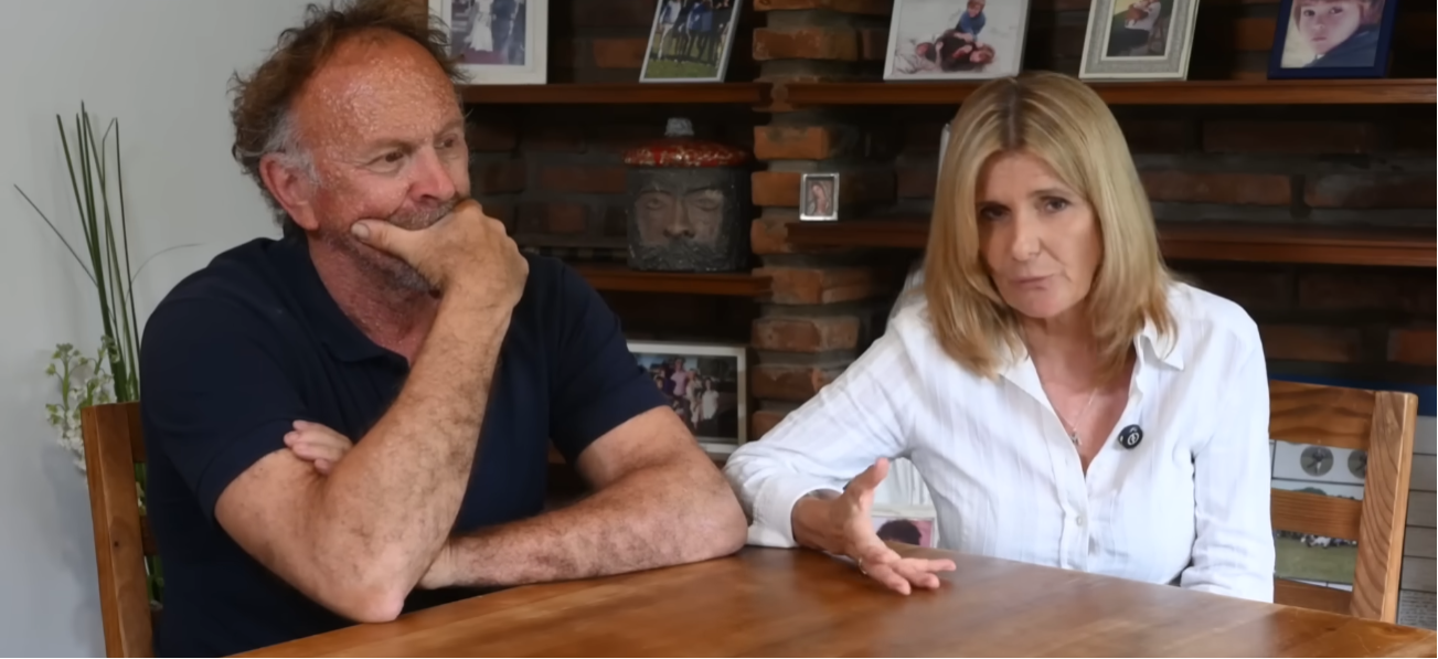 Juan Pablo Berardi y María Inés Daverio, padres de Matías Berardi | Fuente: YouTube/Infobae