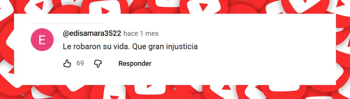 Comentario de una internauta | Fuente: YouTube/AristeguiNoticias
