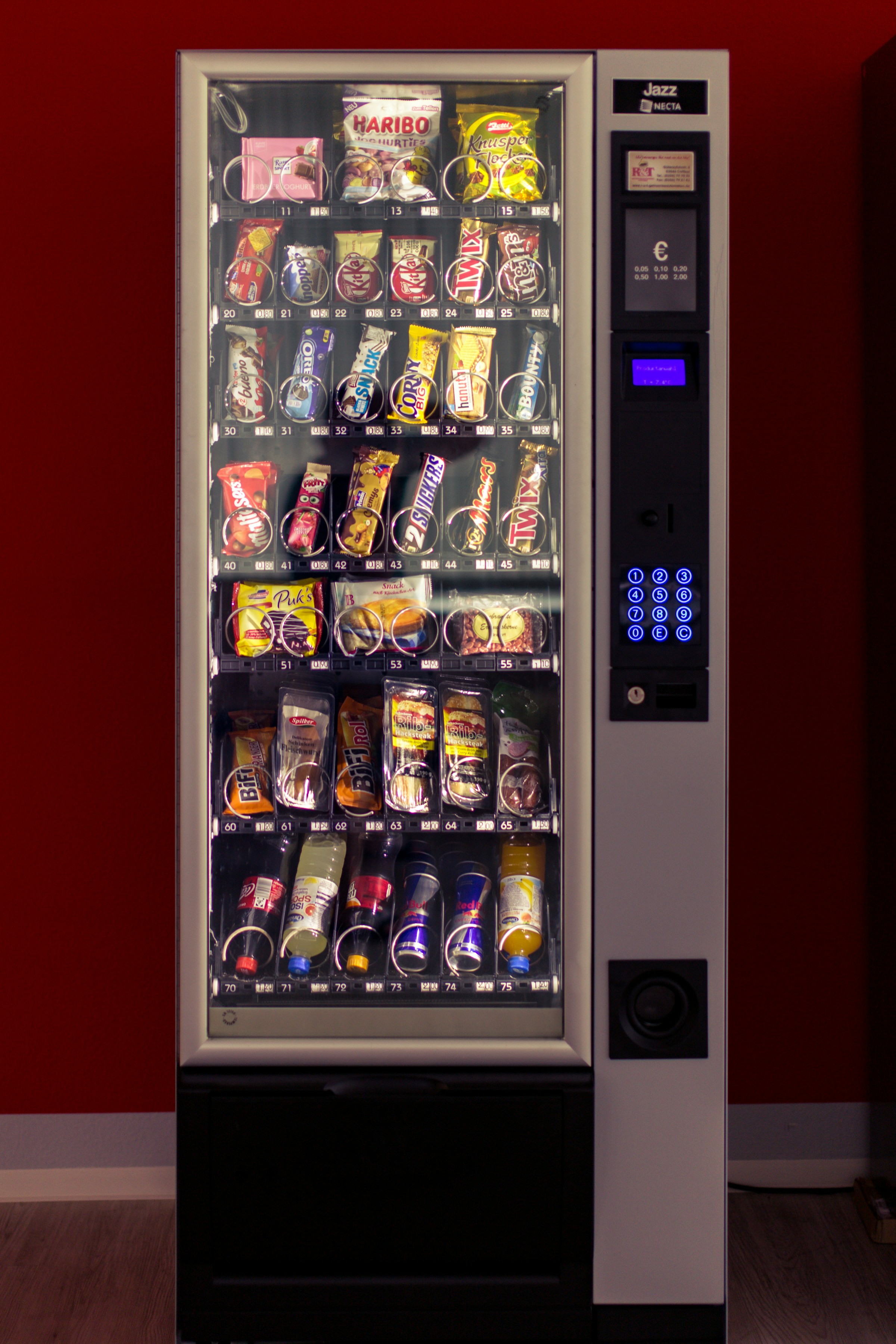 Una máquina expendedora | Fuente: Unsplash