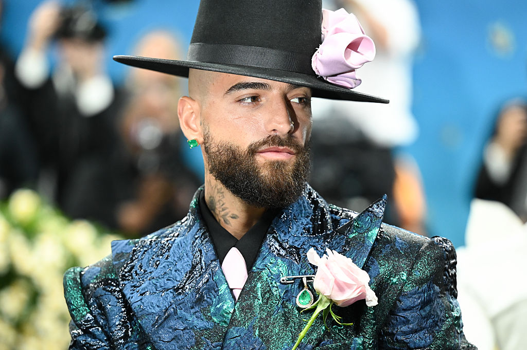 Maluma en la Met Gala 2025, celebrando "Superfine: Tailoring Black Style", realizada en el Museo Metropolitano de Arte el 5 de mayo de 2025 en Nueva York, Nueva York. | Foto: Getty Images