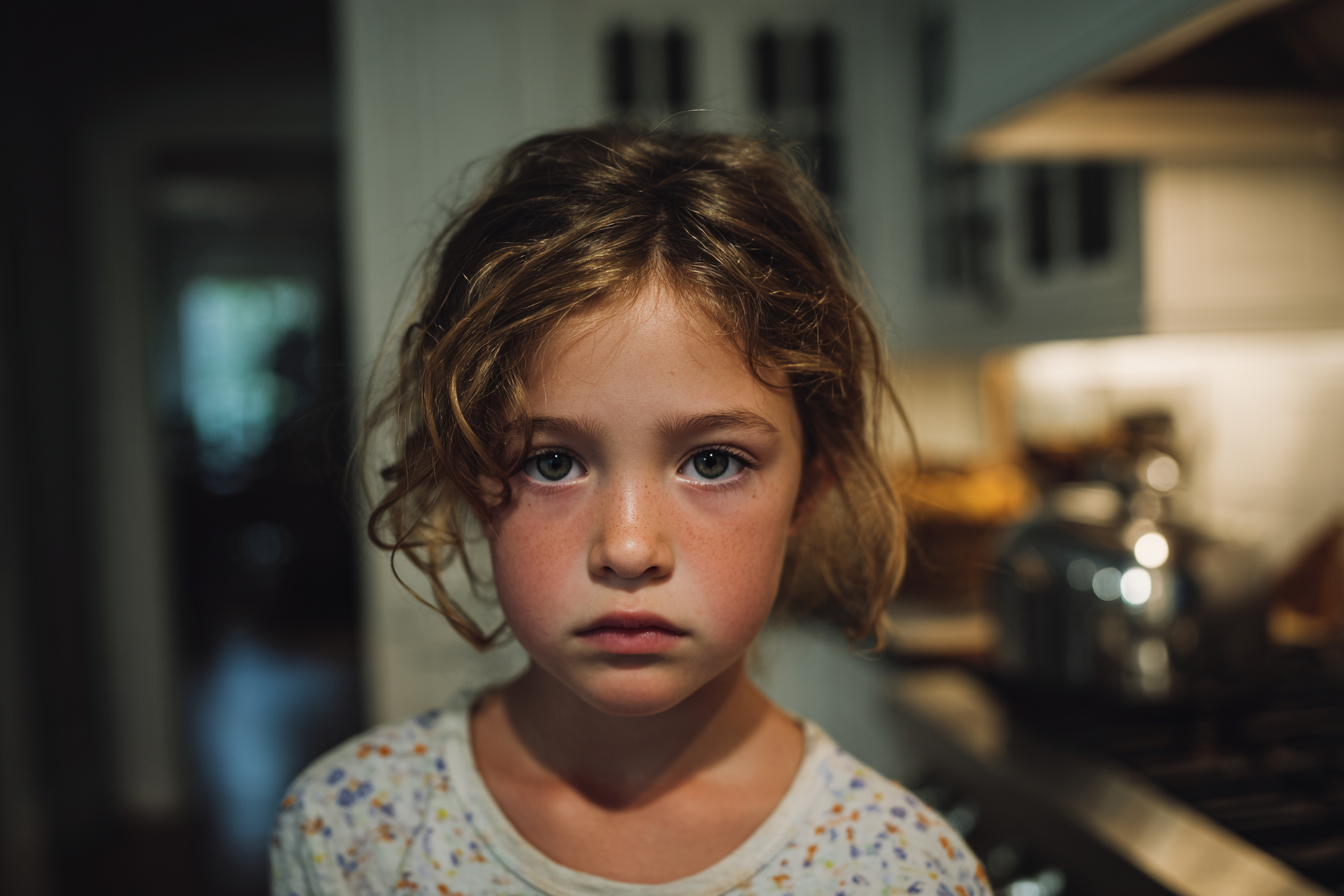 Una niña | Fuente: Midjourney